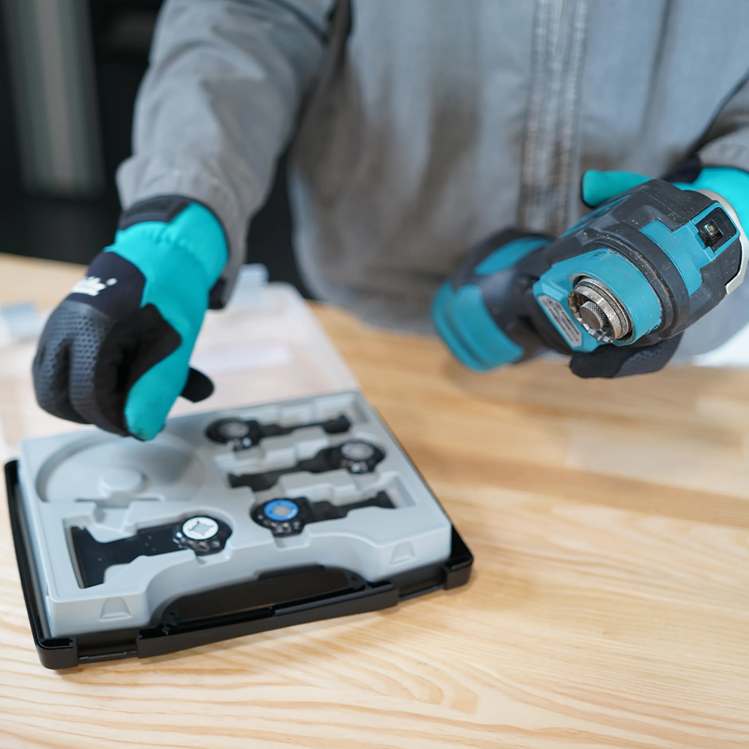 Makita E-24935 STARLOCK zestaw narzędzi wielofunkcyjnych 5-częściowy