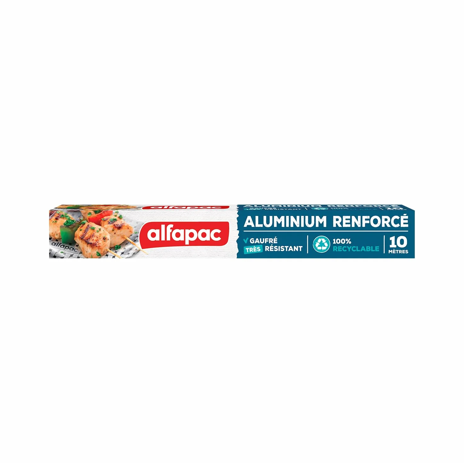Alfapac Resistant 11 Folia Aluminiowa, Srebrny, 10 m