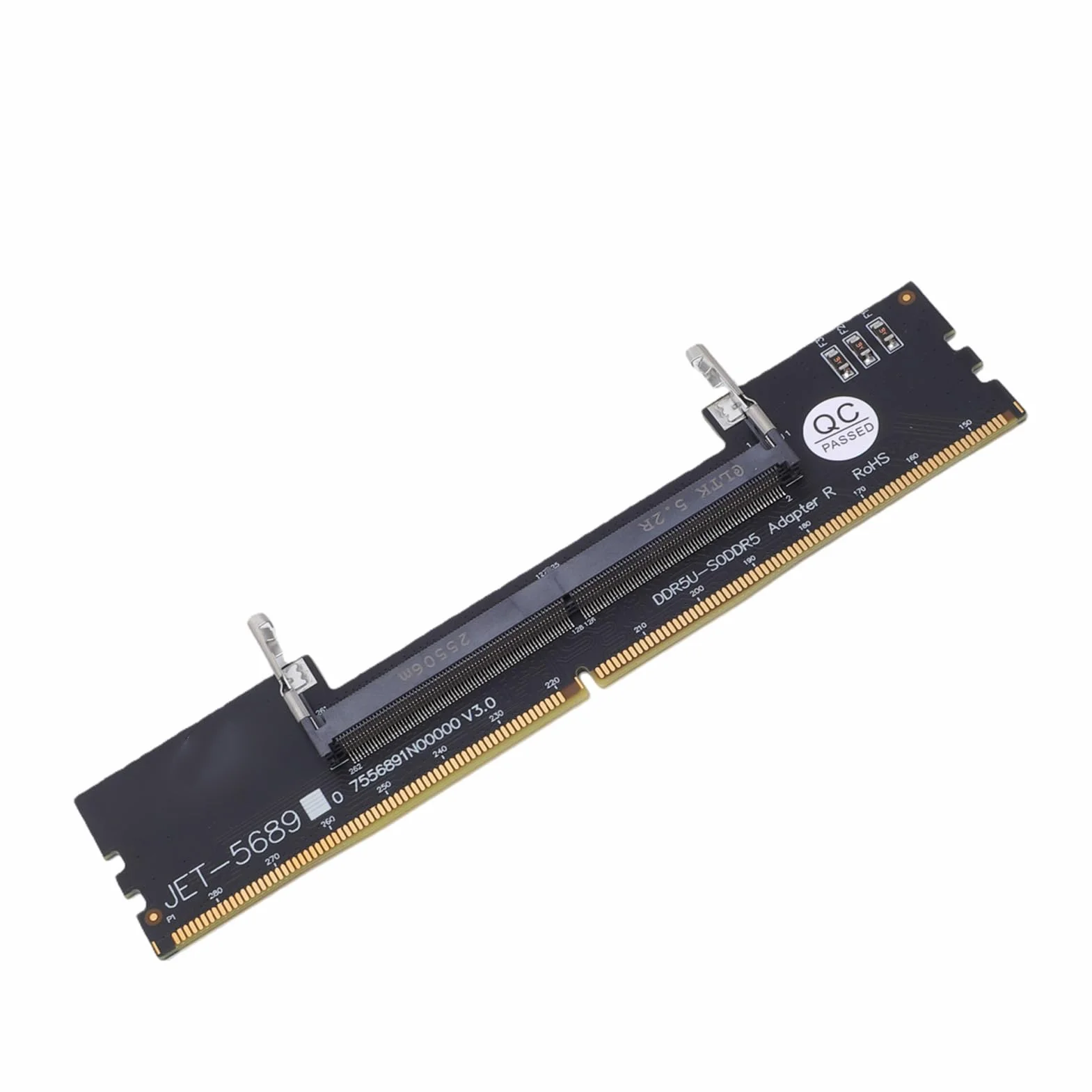 Hyuduo Karta Adaptera DDR5 U DIMM na SO DIMM, Konwerter Pamięci Laptop na Komputer Stacjonarny