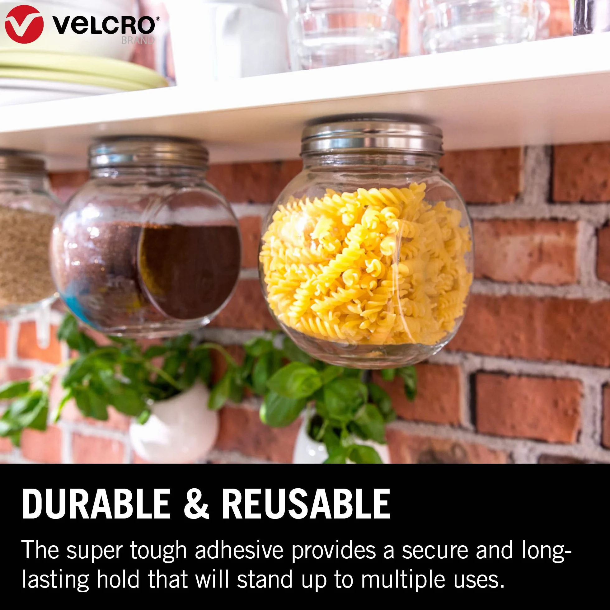 Velcro Heavy Duty Stick On Coins VEL-EC60249 Rzep, Biały, 45mm x 6 szt.