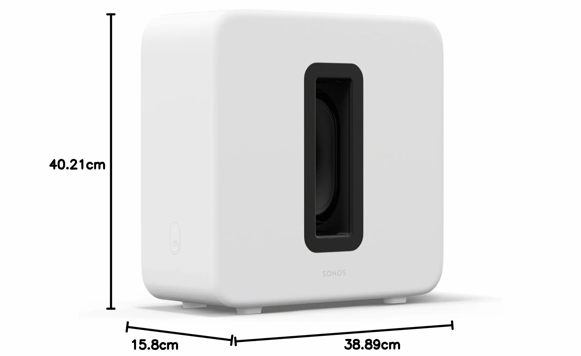 Sonos Sub 4 Bezprzewodowy Subwoofer Biały