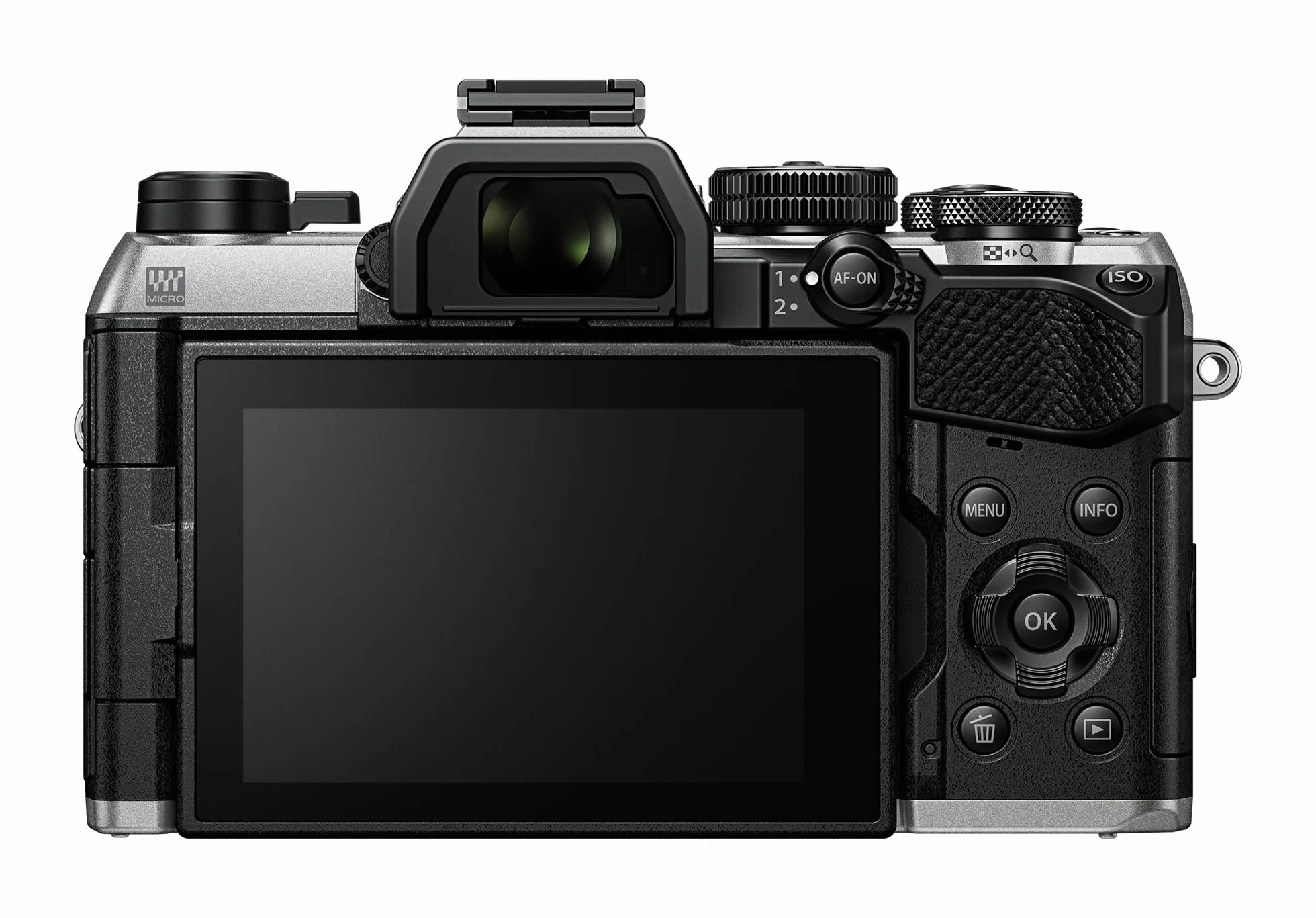OM SYSTEM OM-5 Mark II Aparat systemowy Mikro Cztery Trzecie z obiektywem M.Zuiko Digital ED 12-45mm PRO, 20-megapikselowy czujnik Live MOS, 5-osiowa stabilizacja obrazu, uszczelnienie IP53
