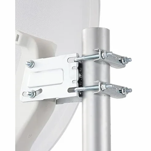 Antena Satellite 60 Easy 65 cm przezroczysta z uniwersalnym LNB zysk 34,6 dB współczynnik hałasu 0,3 dB