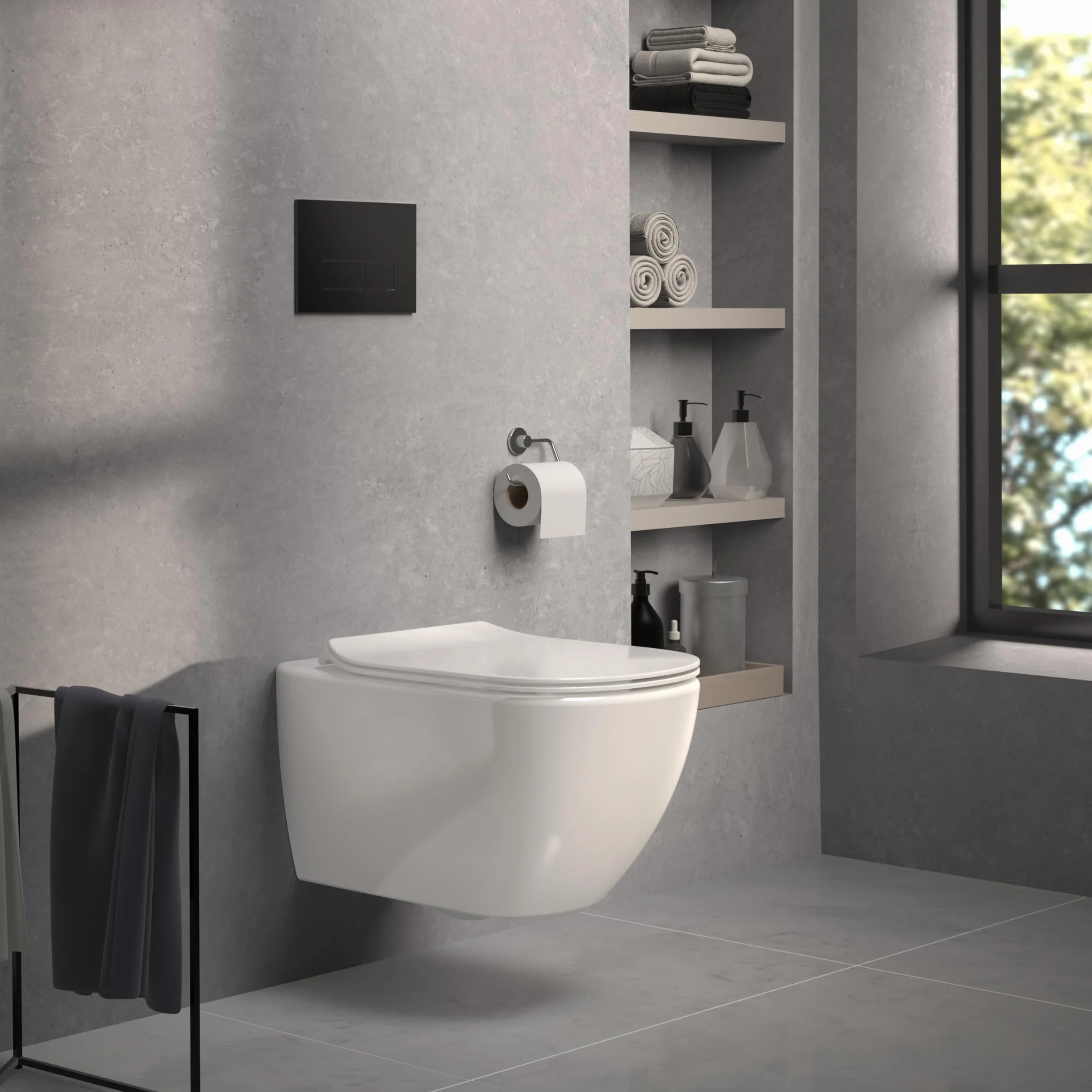 Ideal Standard Tesi New Deska Sedesowa Biały 44,5 x 36,5 x 2 cm