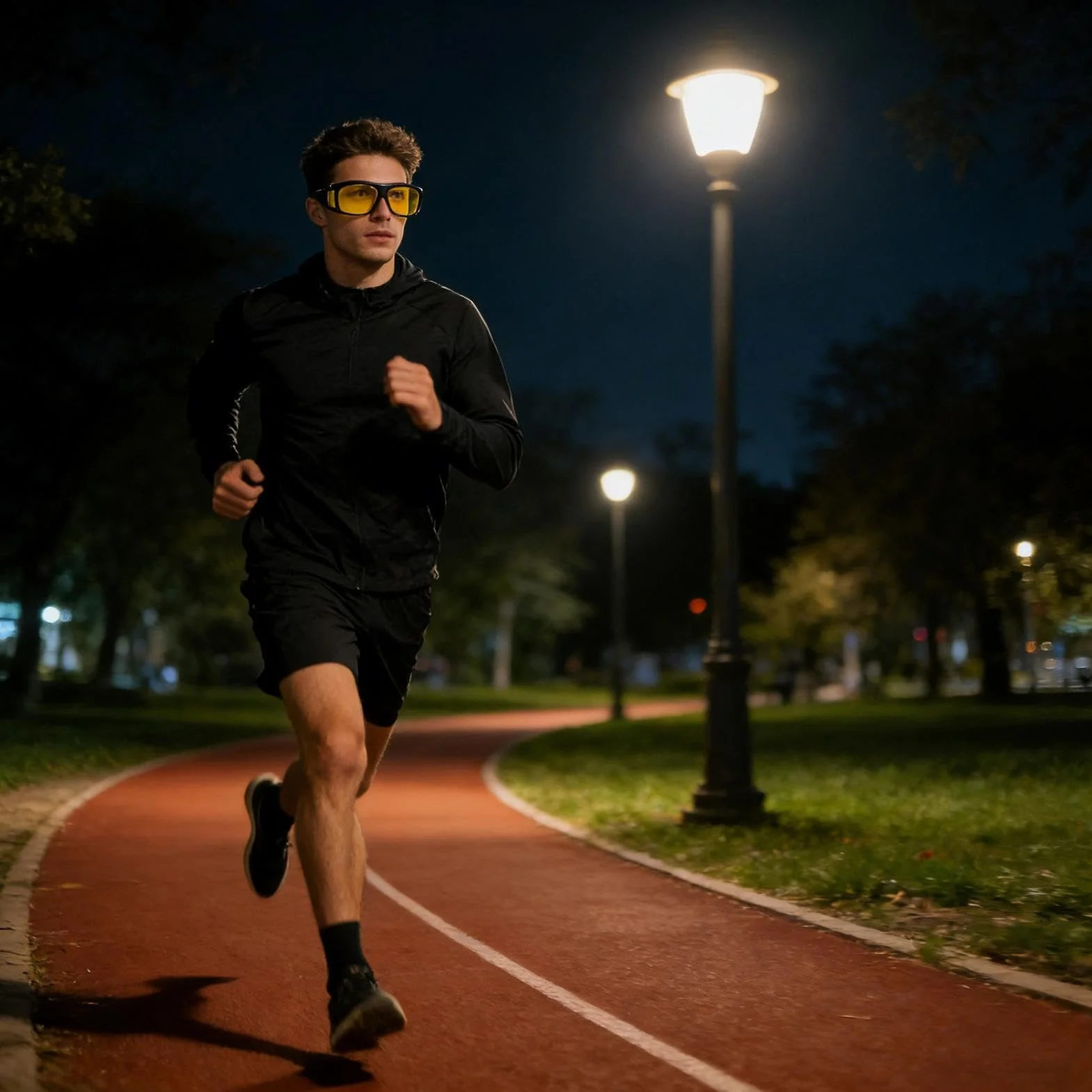 Okulary nocne do jazdy, ergonomiczne dopasowanie, wiatroszczelne, antyrefleksyjne okulary do jazdy nocą, dla mężczyzn i kobiet, osób starszych, piasek, deszcz, mgła, zmierzch, spacery, jazda na