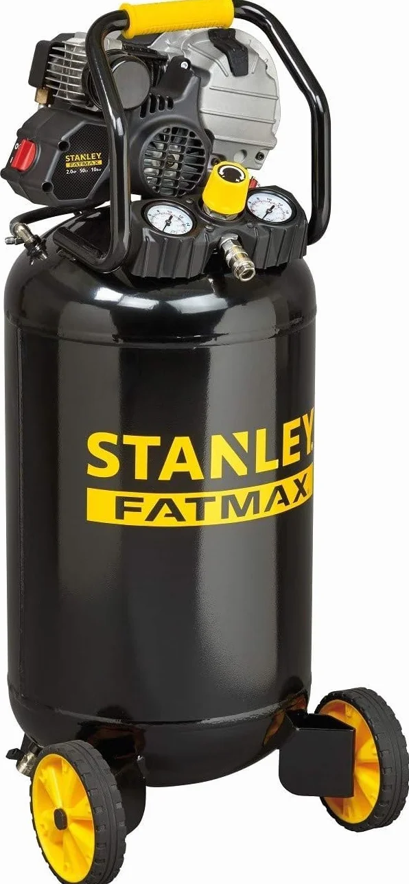 Stanley 2017208 Sprężarka Silnikowa 2 KM, Czarno/Żółta, 50 W