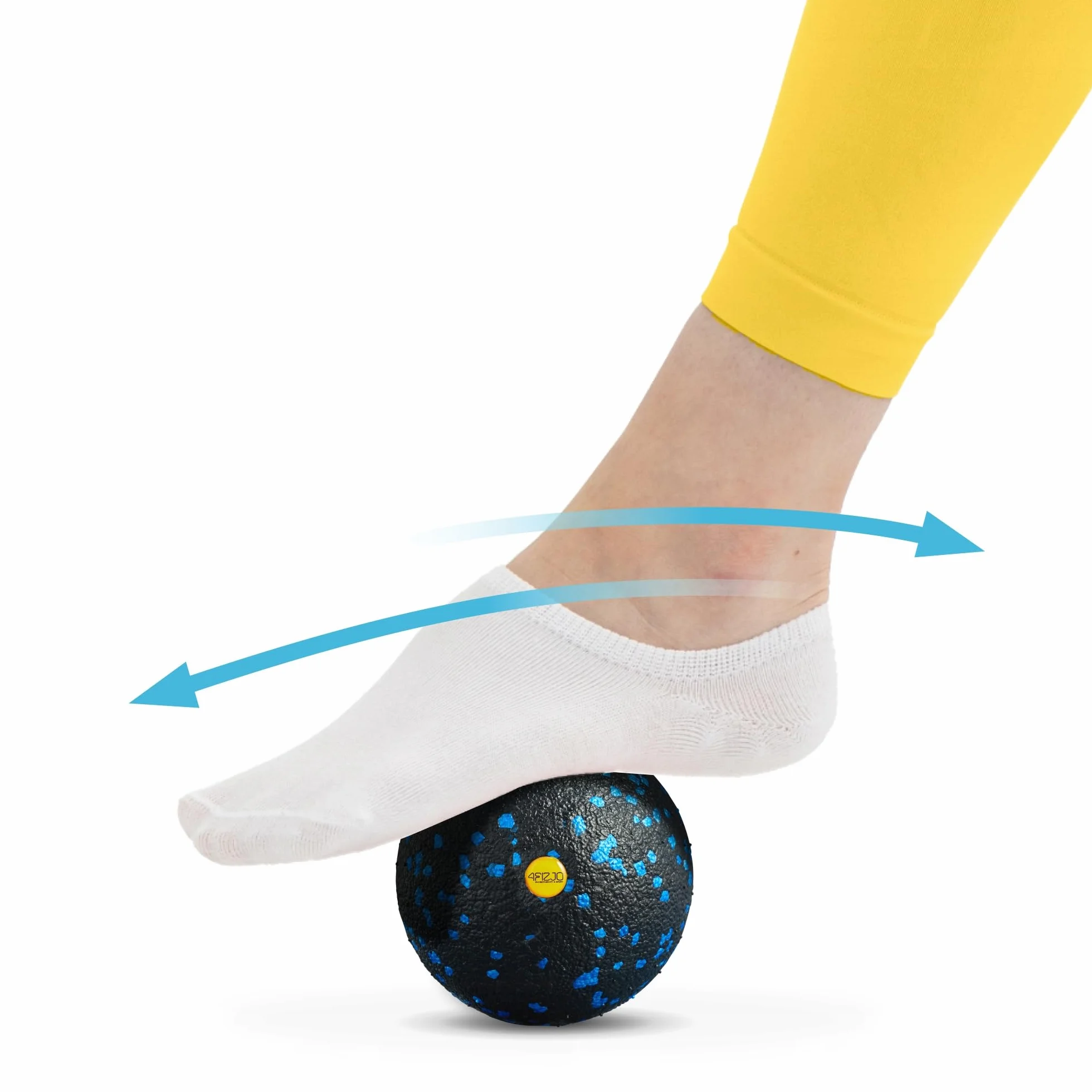 PIŁKA DO MASAŻU PUNKTOWEGO REHABILITACJI PIŁECZKA EPP ROLLER 12CM 4FIZJO