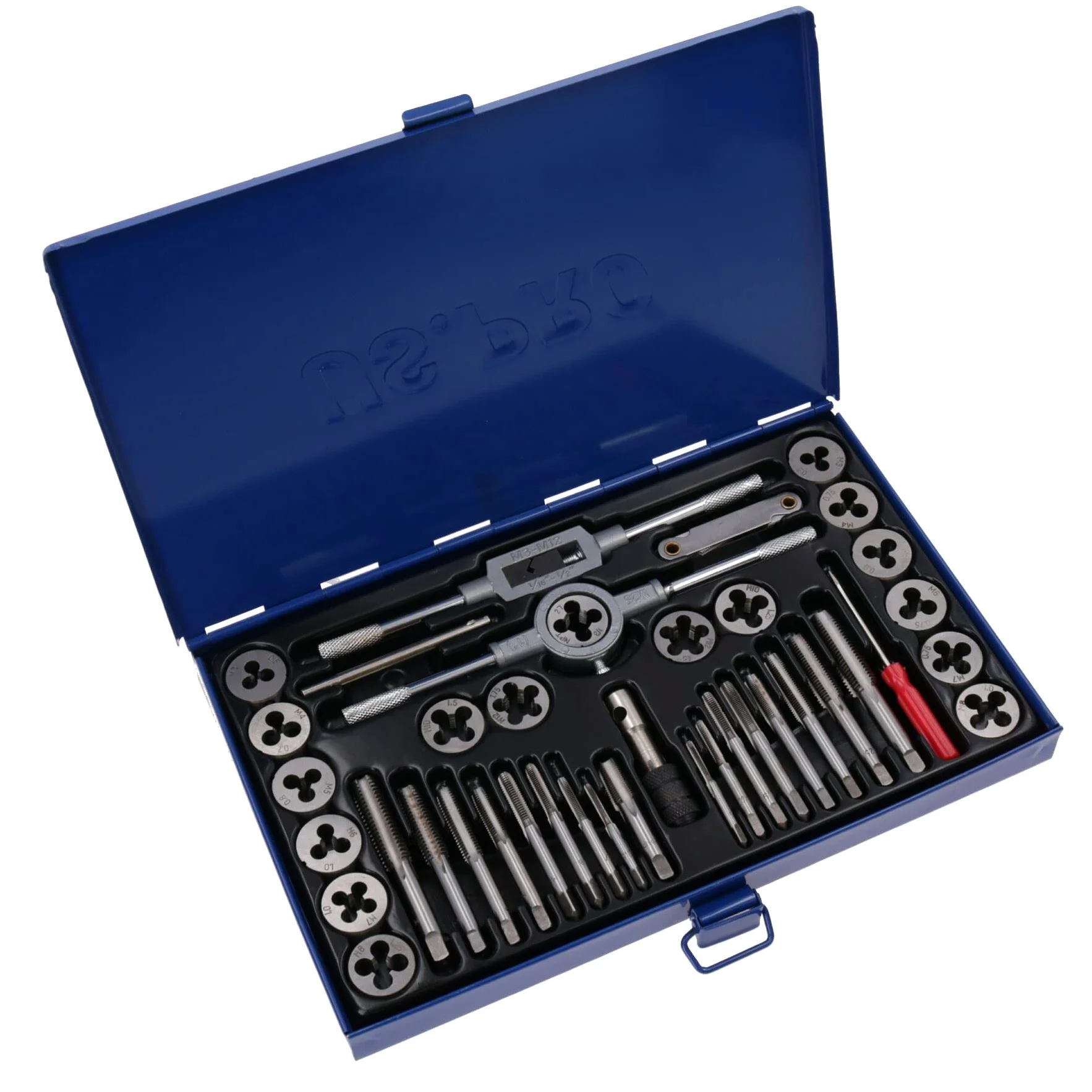 Gra tarauds i branże metryczne M3-M12 firmy U.S.Pro tools AT224