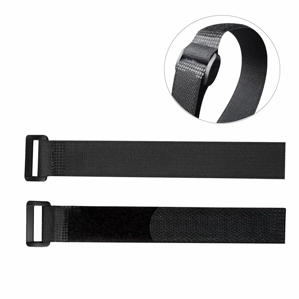 FULARR 20 szt. Premium 30 cm opaski kablowe, zestaw pasków kablowych wielokrotnego użytku, uniwersalny hak i pętla pasek, organizer drutu do kabli i zarządzania kablami - czarny