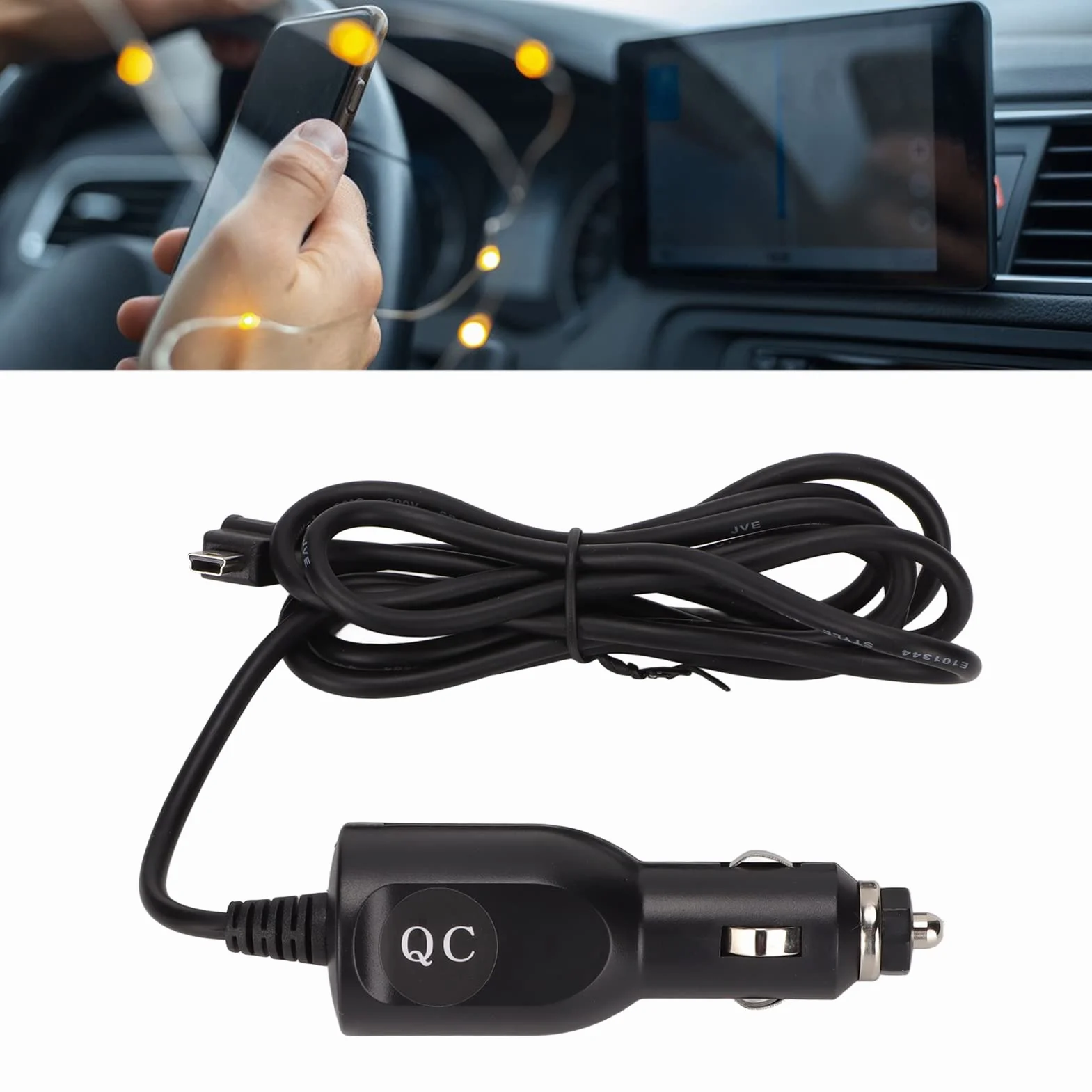 Ładowarka Samochodowa Kabel 1,5m TomTom XL One GPS 12-24V