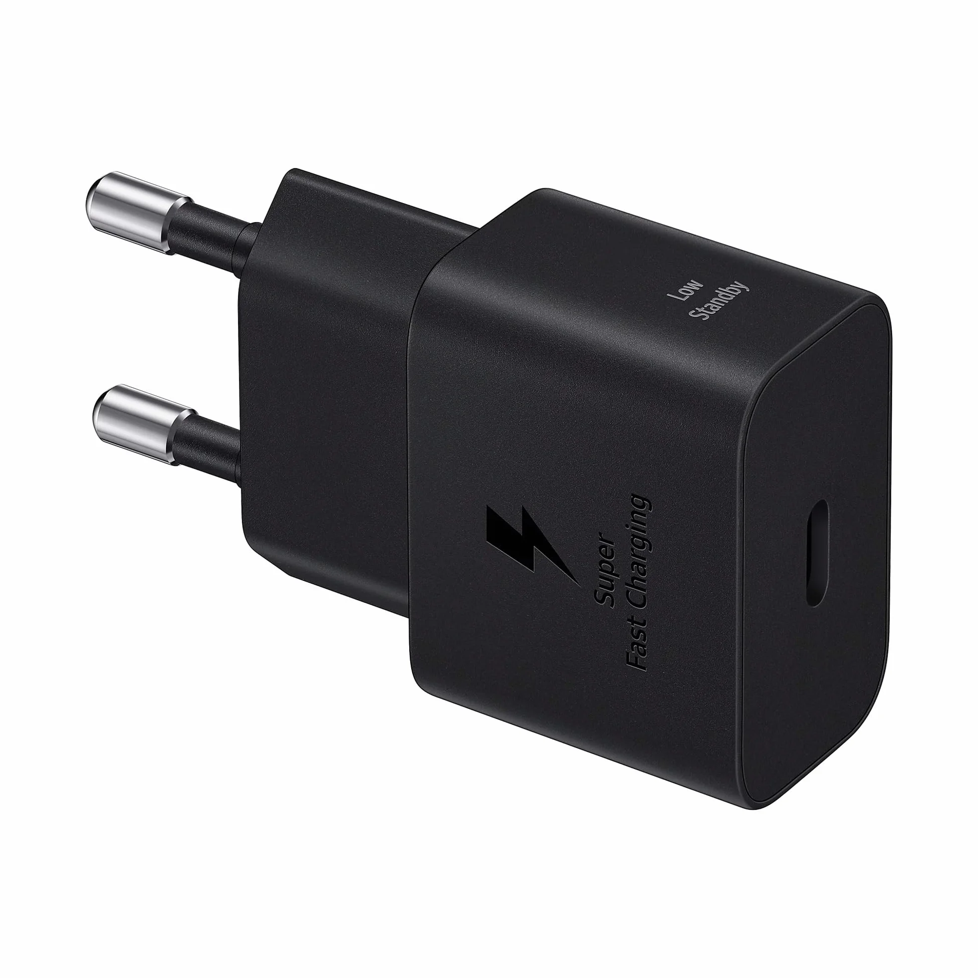 Samsung Schnellladegerät USB-C 25W Datenkabel Schwarz