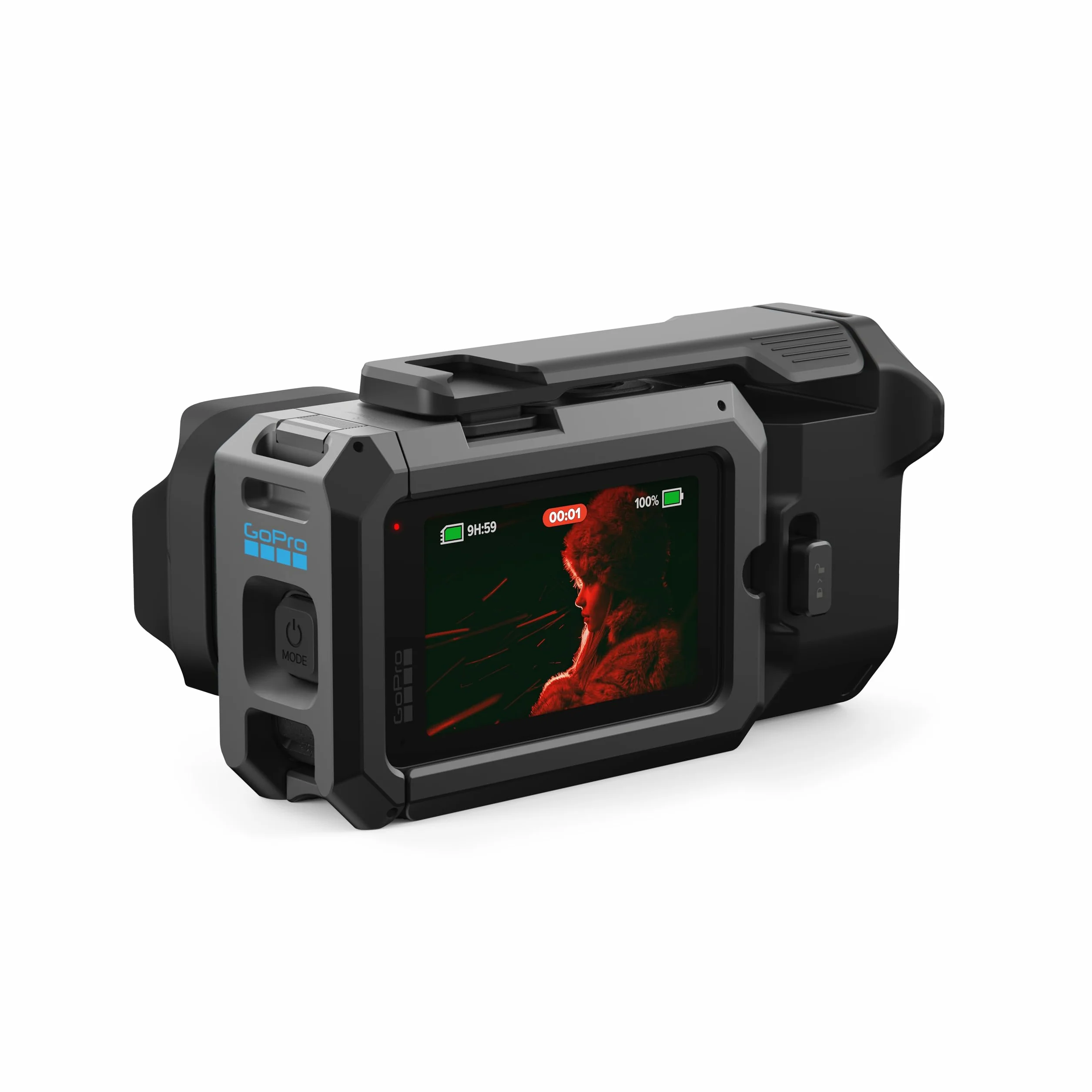 GoPro MISSION 1 PRO Grip Edition – kamera, uchwyt Point-and-Shoot, akumulator Enduro 2, etui, osłona obiektywu