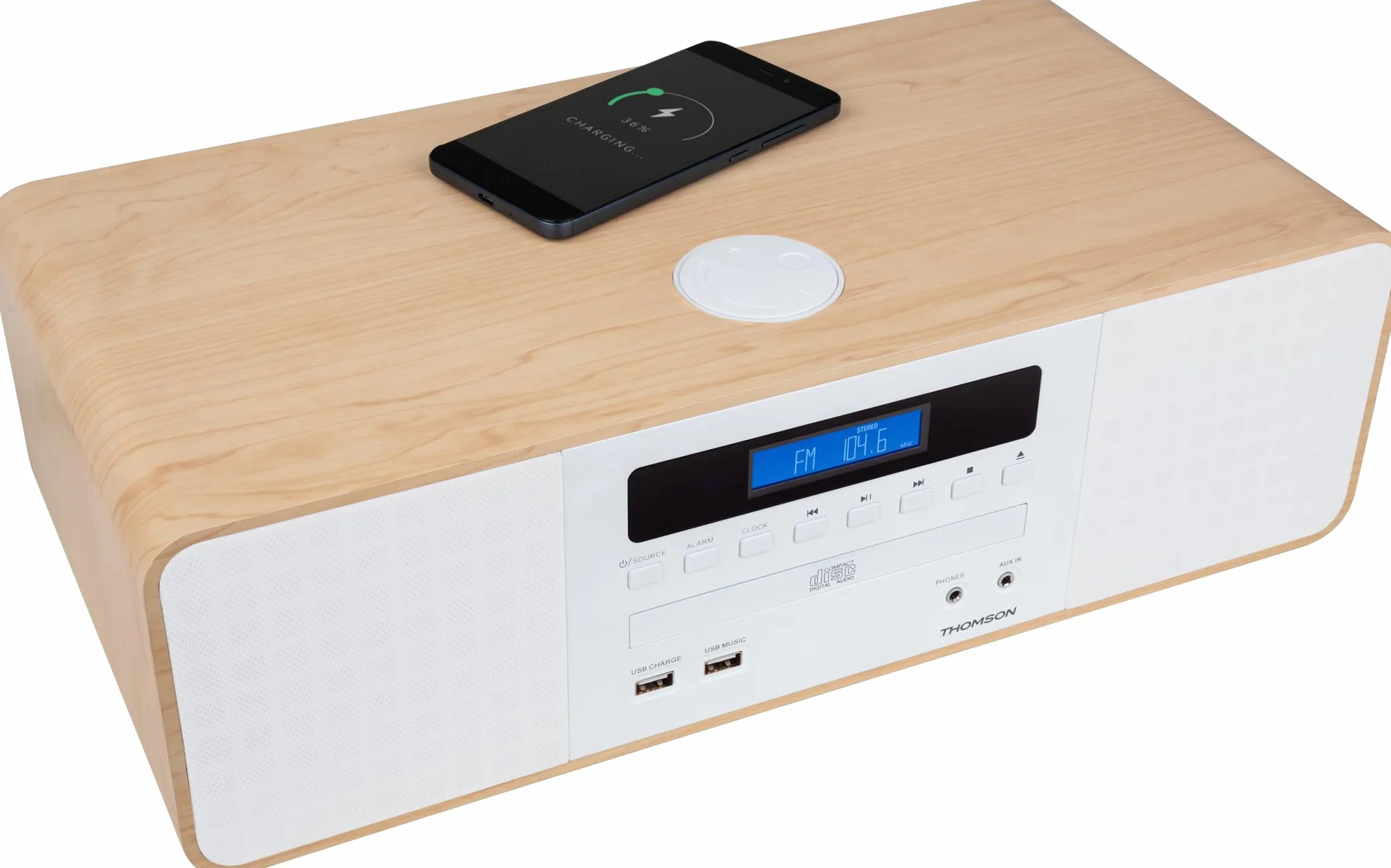 Sistema Micro Hi-Fi (Mic 2001Ibt) Cd,Mp3,Usb Dotato Di Bluetooth,Telecomando 50W