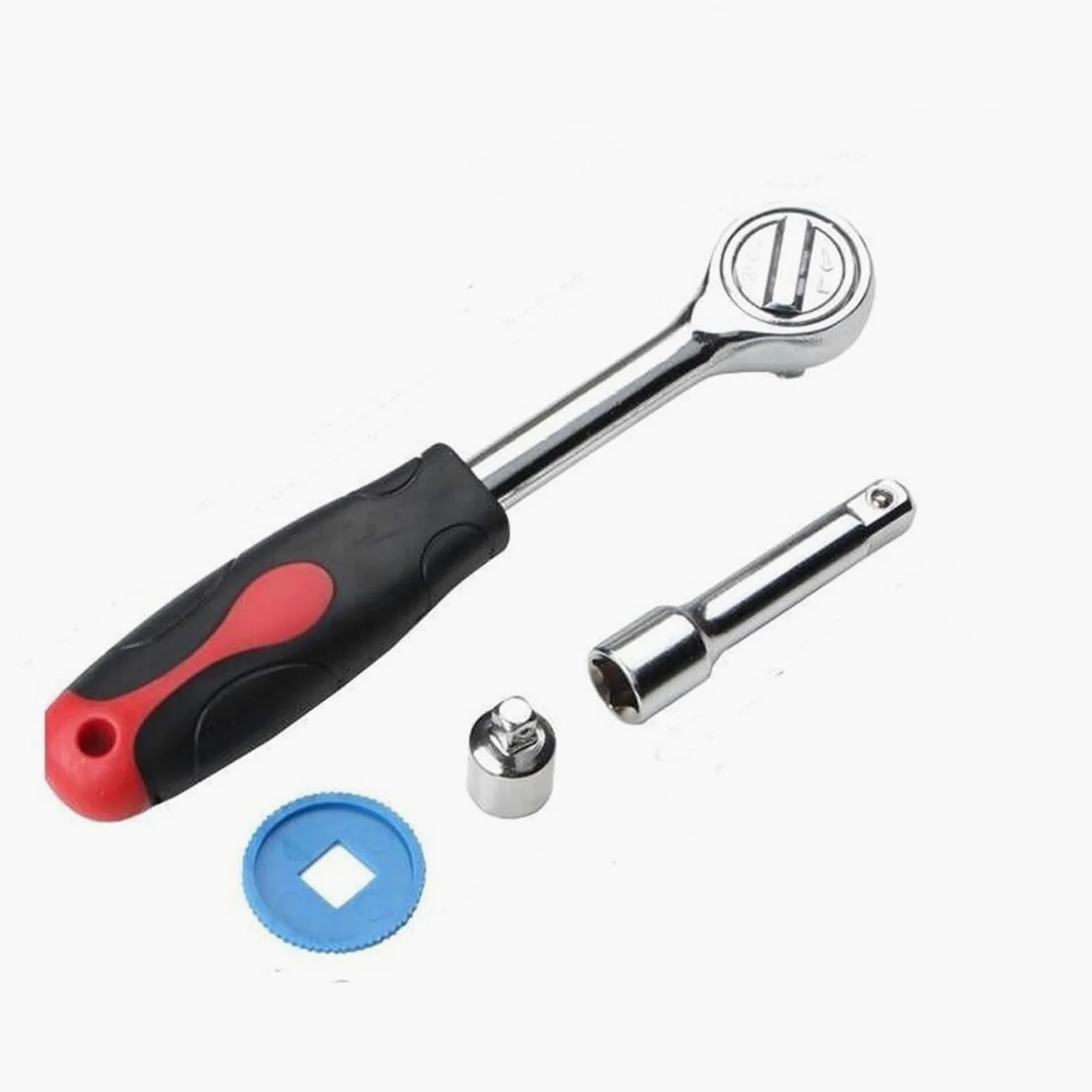 Zestaw Narzędzi Samochodowych Zestaw 40 kluczy nasadowych 1/4" 3/8" z grzechotką i uchwytem grzechotkowym, bity do kluczy nasadowych z walizką Napraw Domowych
