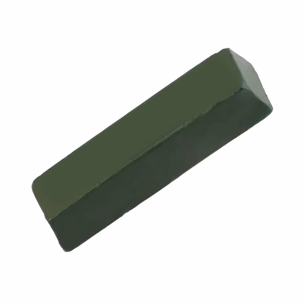 Pasta polerska ciemnozielona kwadratowa profesjonalna pasta polerska 112 * 35 * 25 mm ścierna zastawa stołowa produkty metalowe narzędzie do polerowania drewna meble jadeit narzędzie do szlifowania