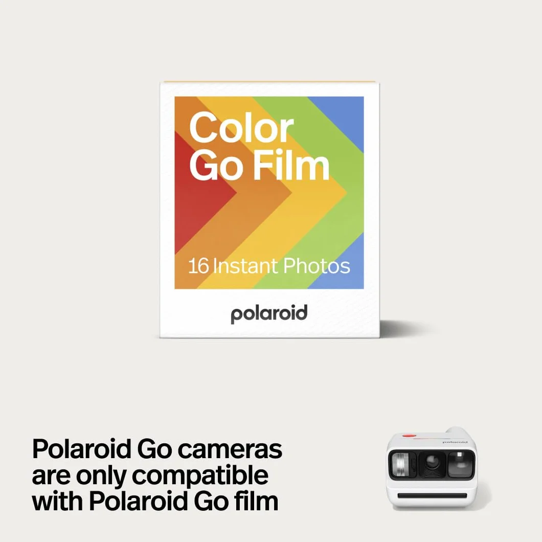 Polaroid Go Gen 3 Instant Camera Light Blue + Go Color Film (16 Photos)
