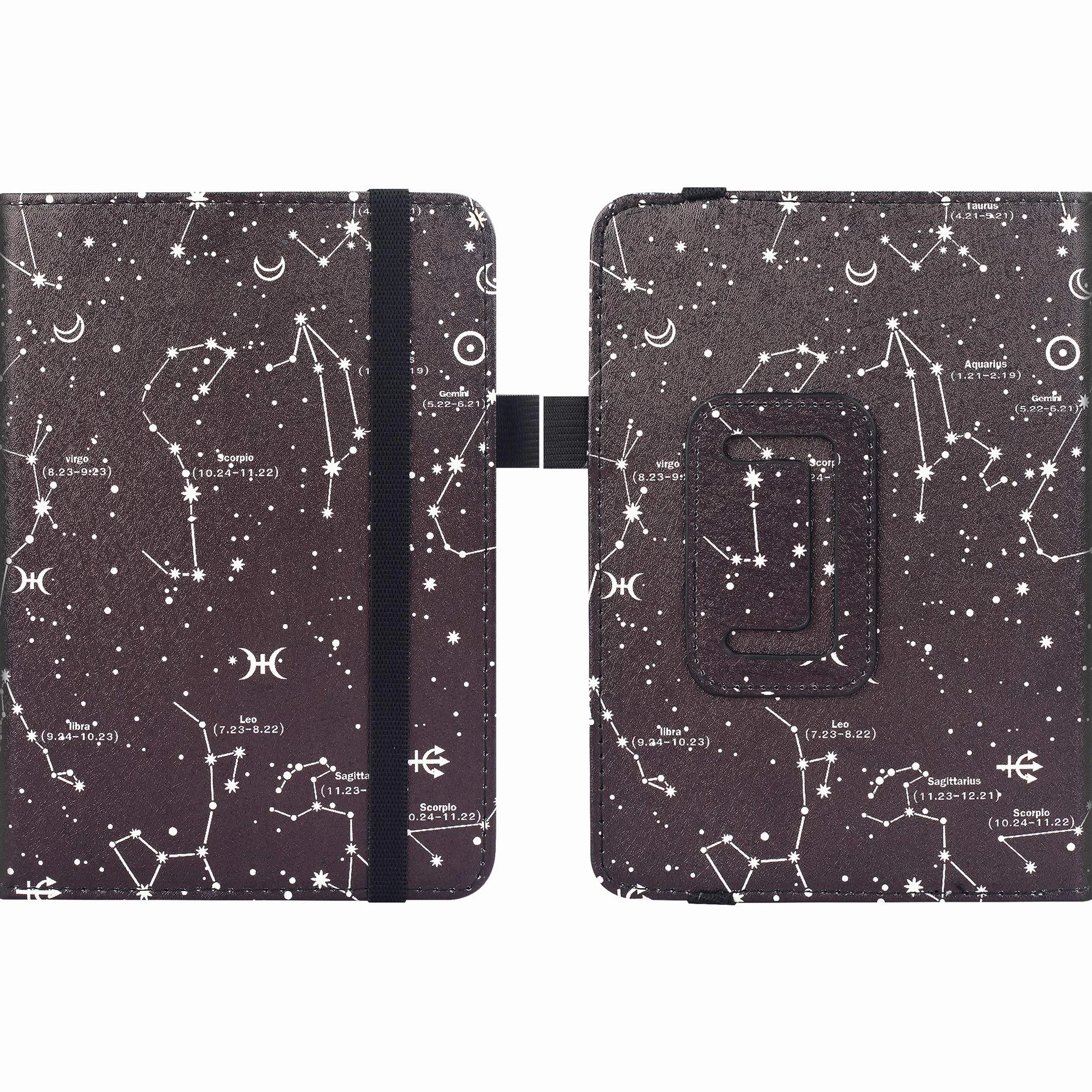 VOVIPO Uniwersalna powłoka ochronna do Kindle Paperwhite Kobo czytnik 6 cali, etui Folio kompatybilne z czytnikiem Sony/Kobo/Tolino/Pocketbook/Kindle 6 cali - Constellation