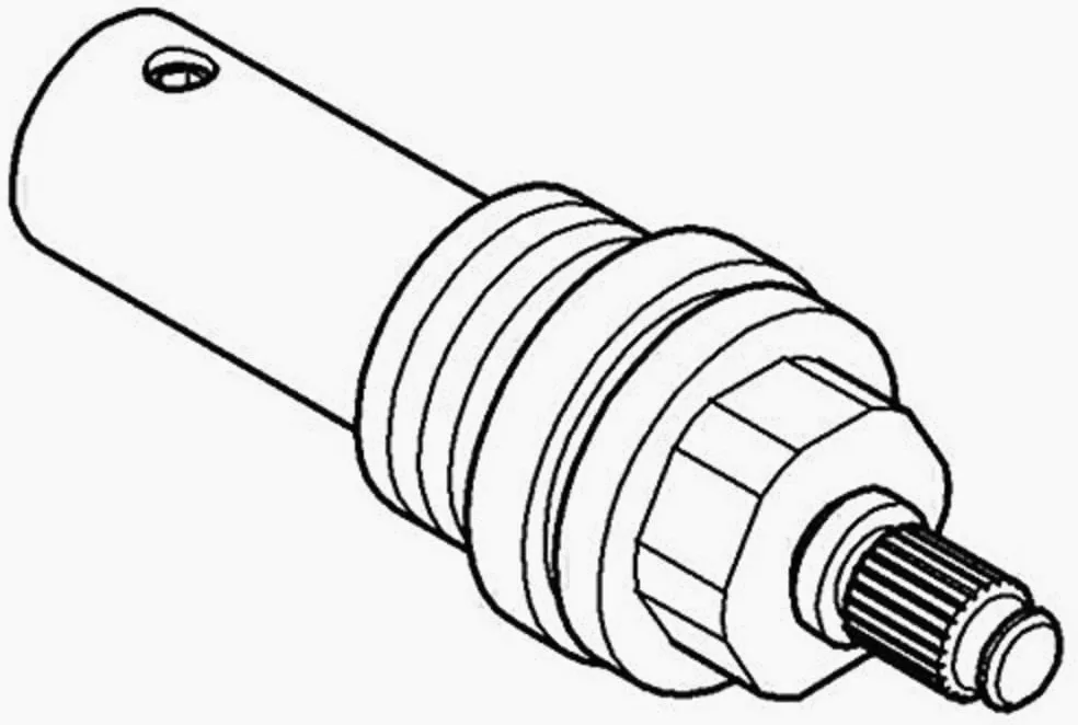GROHE Górna część Eurotec/Egatec 1/2" (od 2006) (modułowy element instalacyjny do aranżacji pomieszczeń, regulacja wysokości, producenta: 5 lat), 41024000
