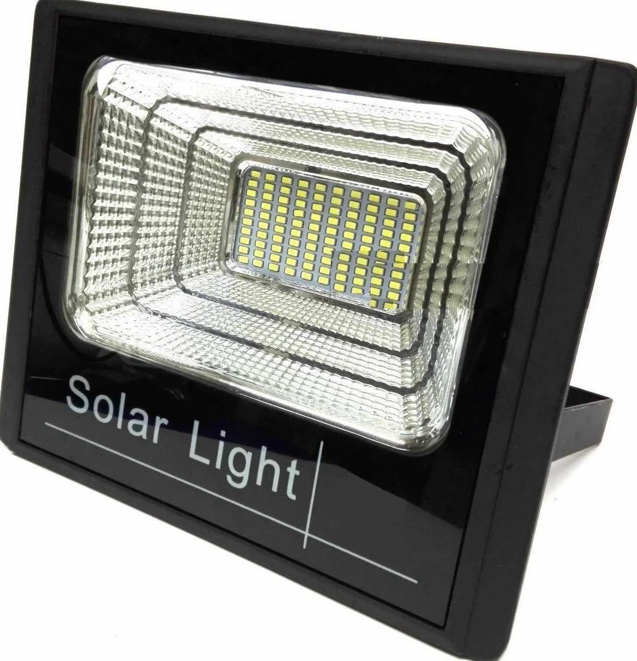tempo di saldi Reflektor LED 200 W SMD z panelem słonecznym, czujnikiem zmierzchu i pilotem zdalnego sterowania