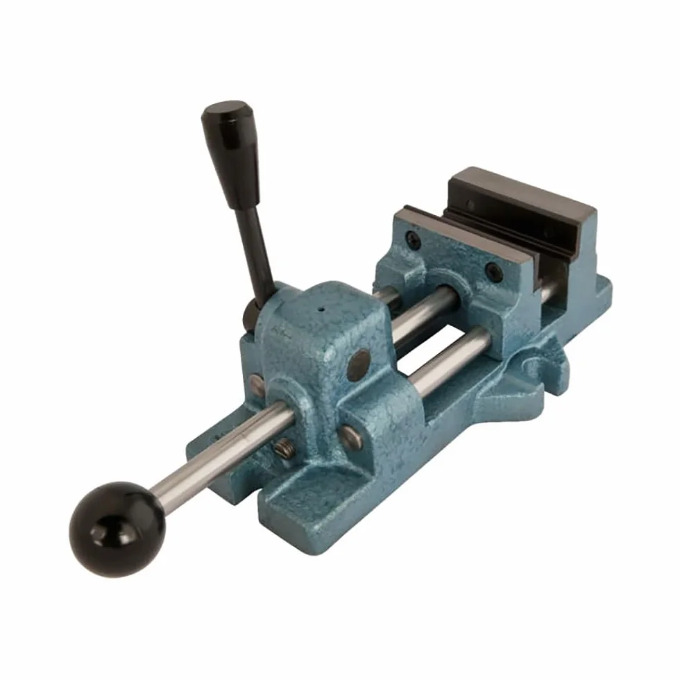 Wilton 1204 Cam Action Imadło do prasy wiertniczej, szerokość szczęk 10 cm, otwór szczęki 4-11/16" (13401)