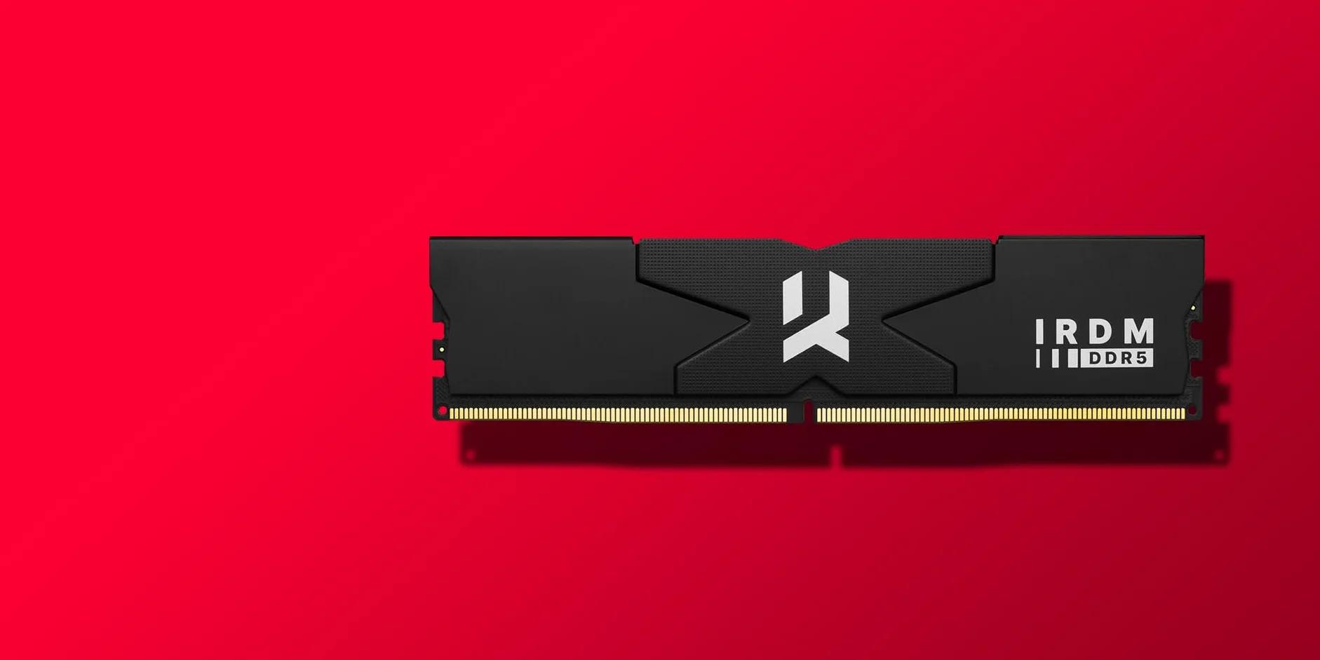 Goodram - Moduł pamięci DDR5 IRDM 2 x 16 GB KIT 6000MHz CL30 SR DIMM Black V Silver - wewnętrzny - DRAM - do komputera - komputera stacjonarnego - laptopa - gier - graczy - edycja grafiki -