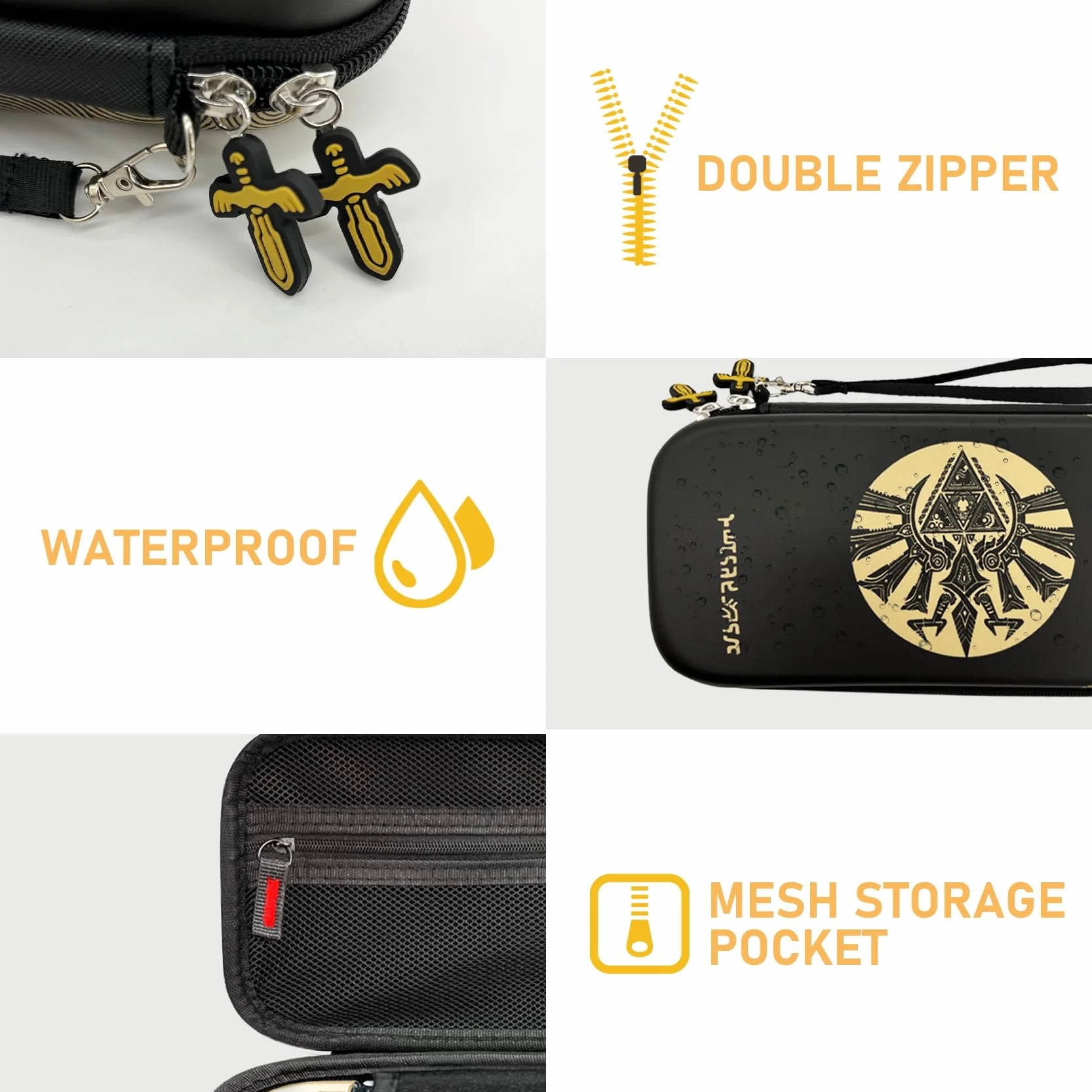 CHIKIXSON Switch Carrying Case, Protective Hard Case