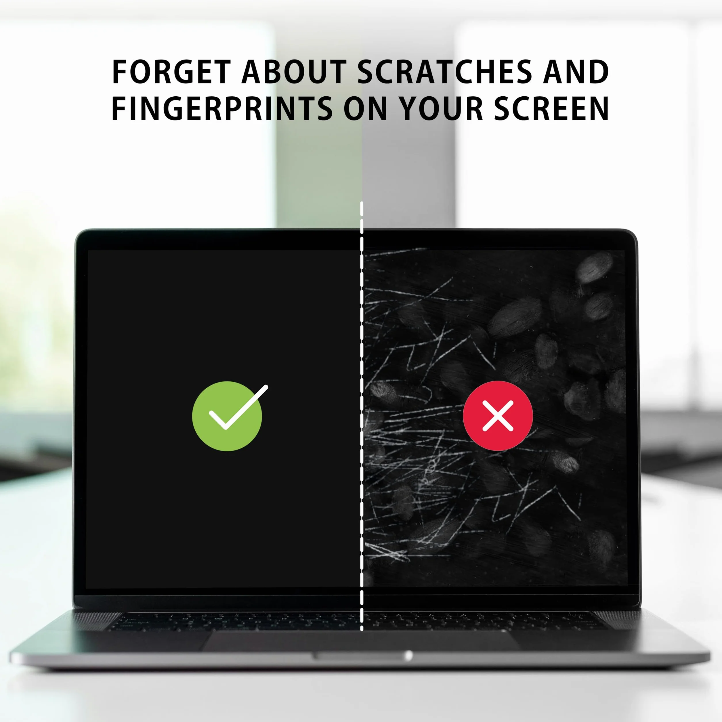 MyGadget Matowa osłona ekranu Apple MacBook Pro 16 cali A2485 A2780 A2991 folia antyrefleksyjna HD szkło odporne na ślady