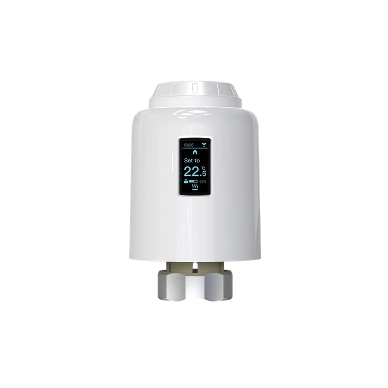 Termostat TRV WiFi Direct, Inteligentny Zawór Grzejnikowy, Programowalny Siłownik Regulatora Temperatury, Współpracuje Z Automatyczna Regulacja(1PCS TRV604)