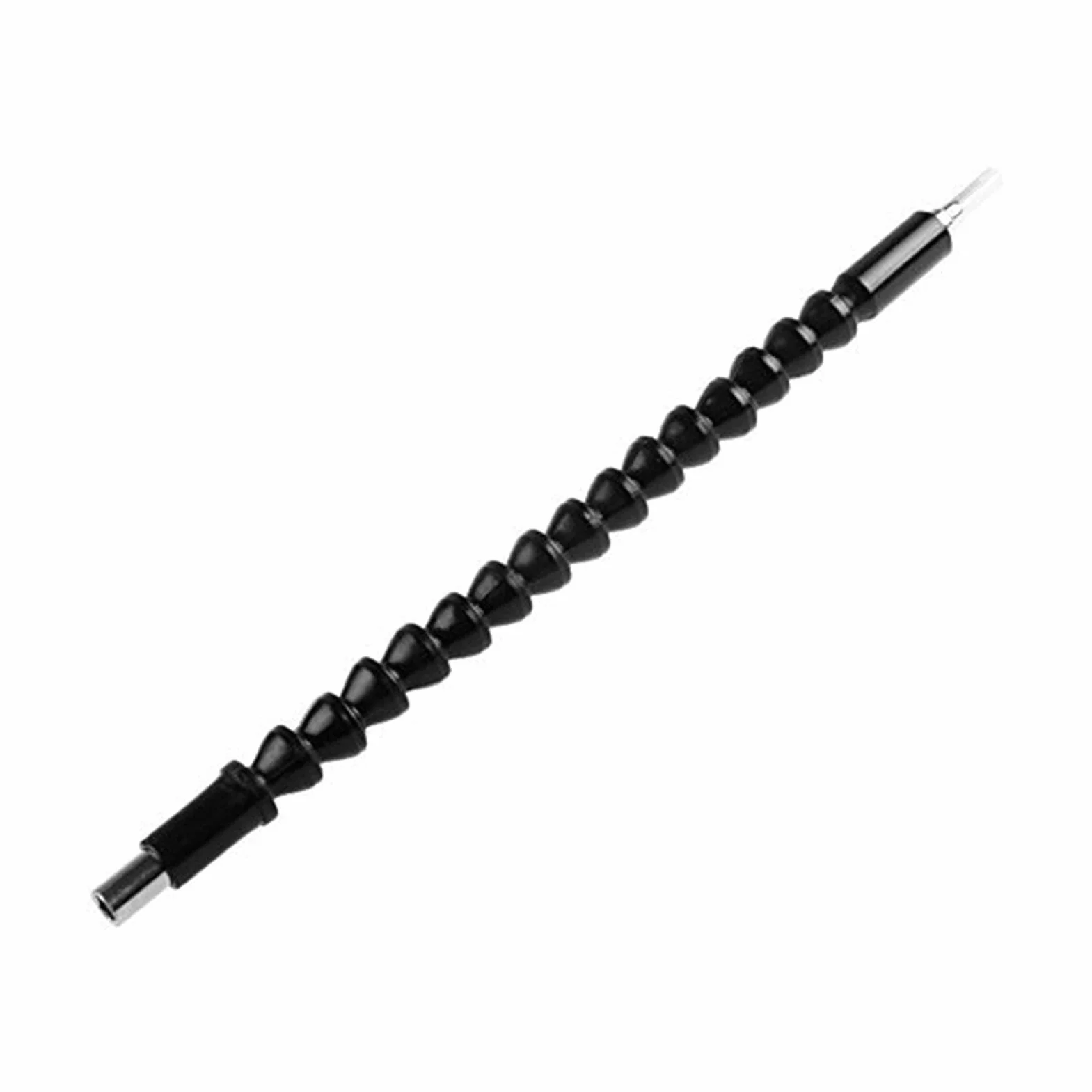 Flexible Bohrerverlängerung, 1/4-Zoll-Sechskantschaft 11,6-Zoll-Schraubendreher Flexible Sockelverlängerung mit magnetischer Schnellkupplung