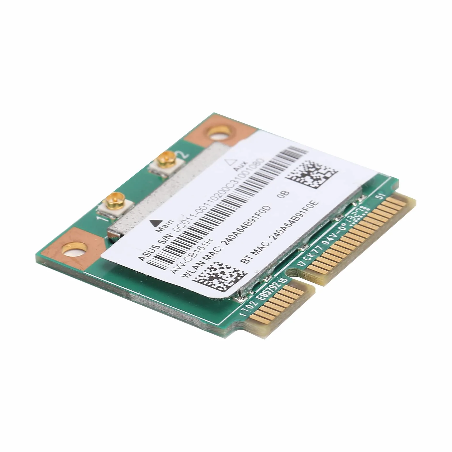 Moduł Wi-Fi, PCI-E 2,4/5,0 GHz Bluetooth 4.0 AW-CB161H 433 Mbit/s 802.11a/b/g/n/ac RTL8821AE, bezprzewodowa karta sieciowa do większości Loptop