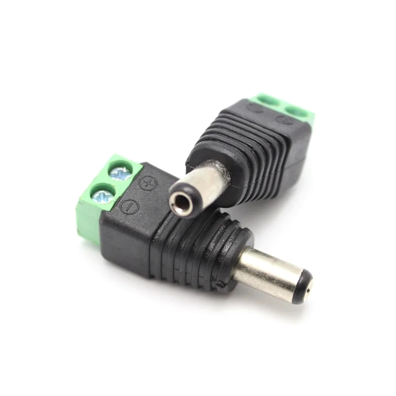 Adapter DC Power Plug 5,5 x 2,1/2,5 mm i 3,5 x 1,35 mm męski żeński łącznik do taśmy LED 1/5/10 pary (5,5 x 2,5,5 pary)