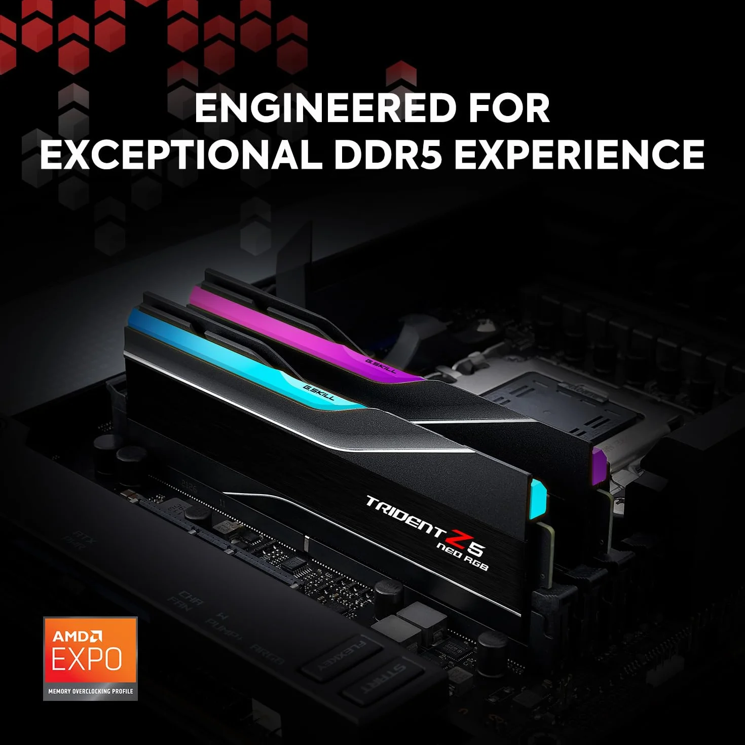 G.Skill DDR5 32GB PC 6000 CL30 2x16GB AMD EXP