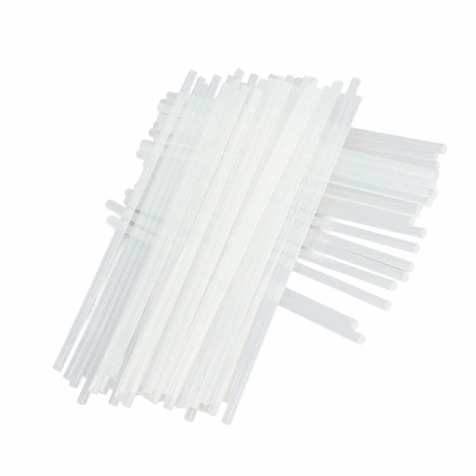 180 szt. Klej w sztyfcie Przezroczysty, mocny klej w sztyfcie 7 mm x 270 mm (0,28 x 10,6 cala) Przezroczysty klej topliwy w sztyfcie do majsterkowania Naprawa