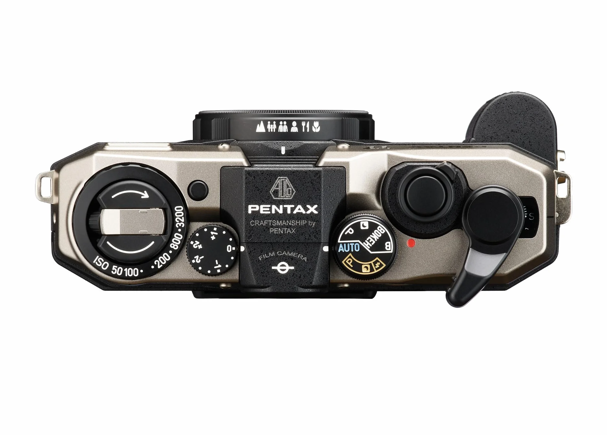PENTAX 17 Kompaktowy aparat na kliszę stała ogniskowa połowa wielkości