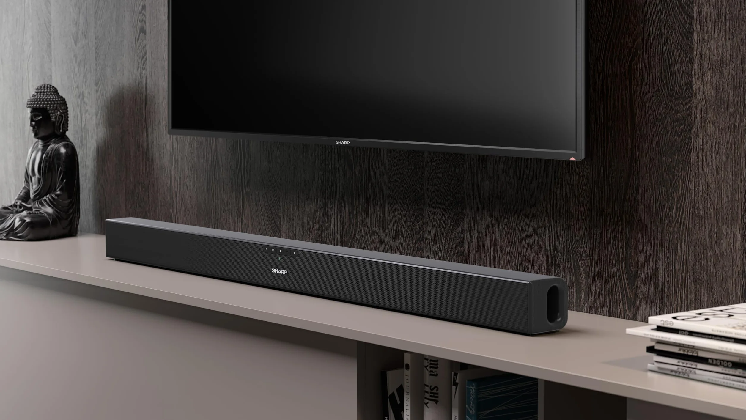 SHARP HT-SB140 MT 2.0 Soundbar 150 W 95 cm czarny HDMI ARC Bluetooth