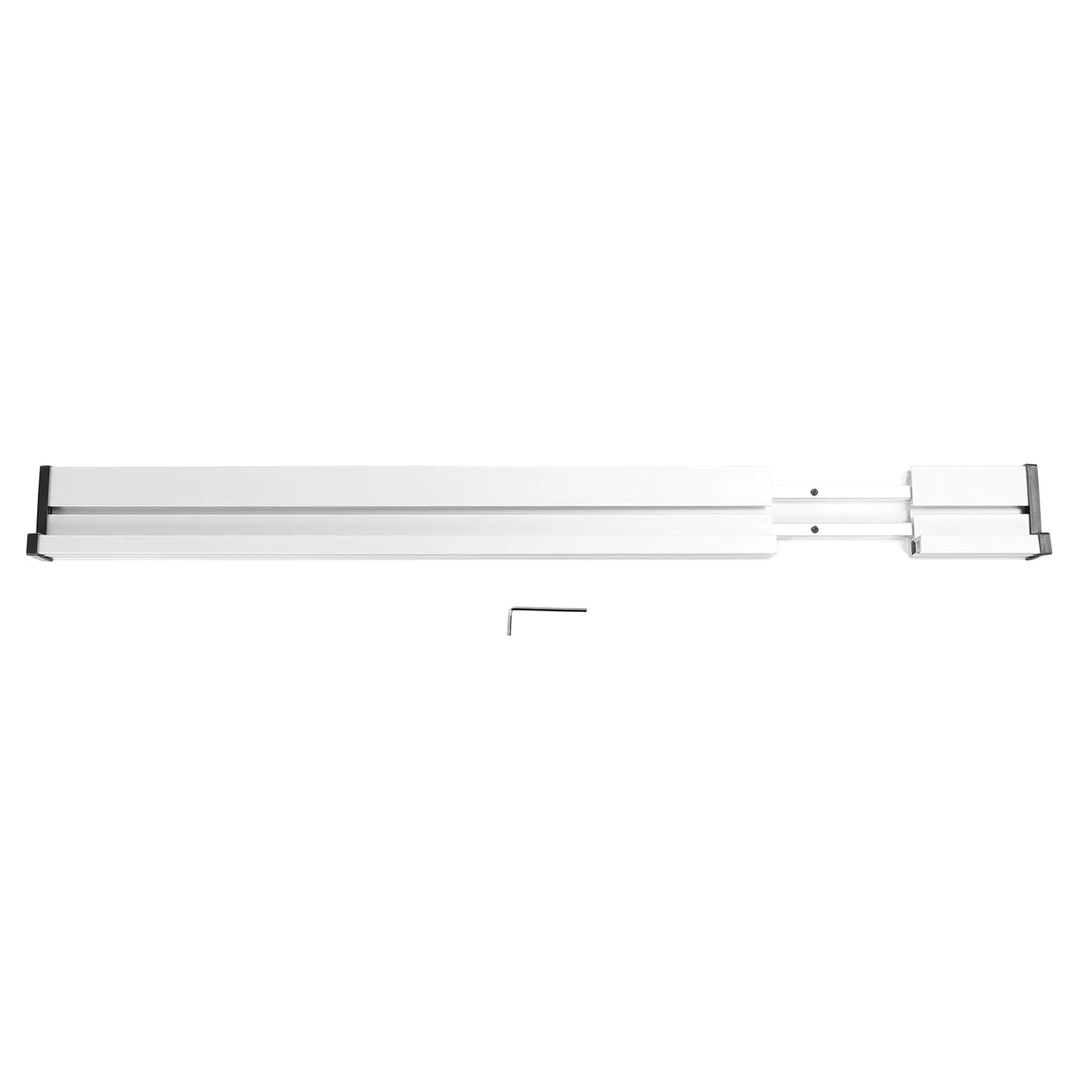 CHICIRIS Prowadnica Ukośna Ogrodzenie ze Stopu Aluminium Trwała, Regulowana długość do Precyzyjnej Obróbki Drewna 700-1060 Mm
