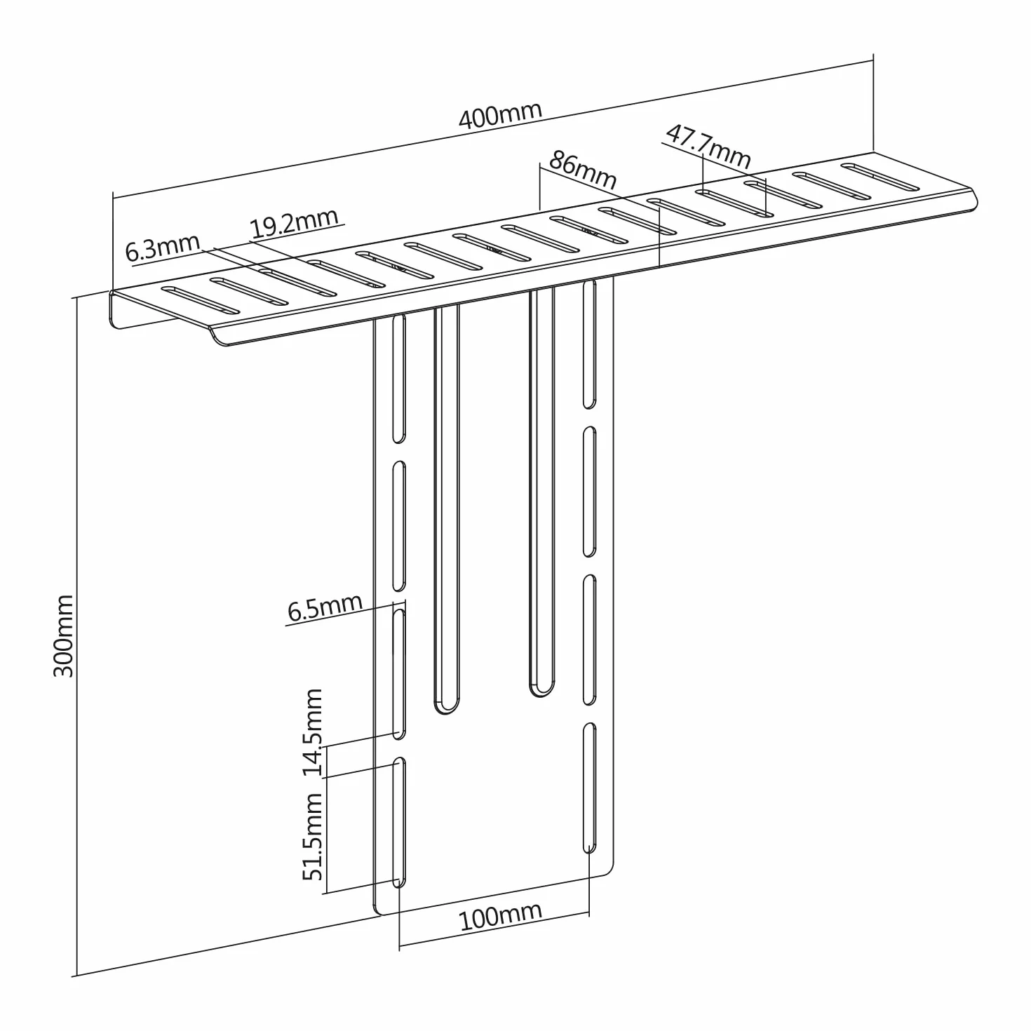 RS464 Uchwyt na Aparat Kamerę Naświetlacz All-In-One VESA 100x100