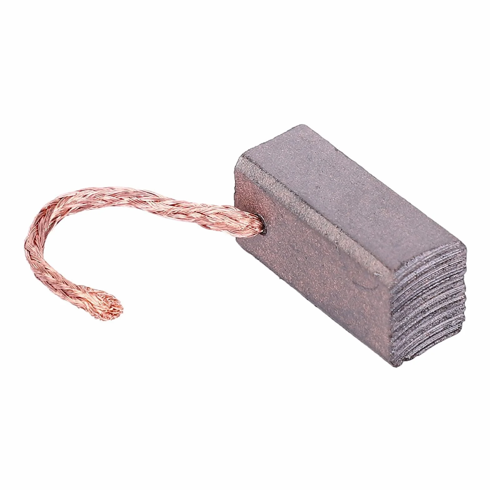 100 sztuk zestawy zamienne do szczotek węglowych pojazd elektryczny silnik prądu stałego J432A 8x10x20mm artykuły motoryzacyjne akcesoria do elektronarzędzi