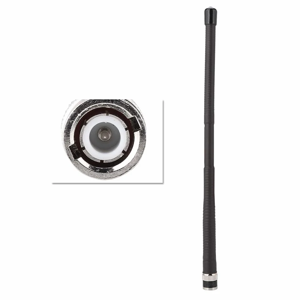 Złącze 27 MHZ BNC antena Walkie-talkie do/Icom//EF Johnson/Vertex Standard 50 ° Wzmocnienie anteny o wysokiej impedancji