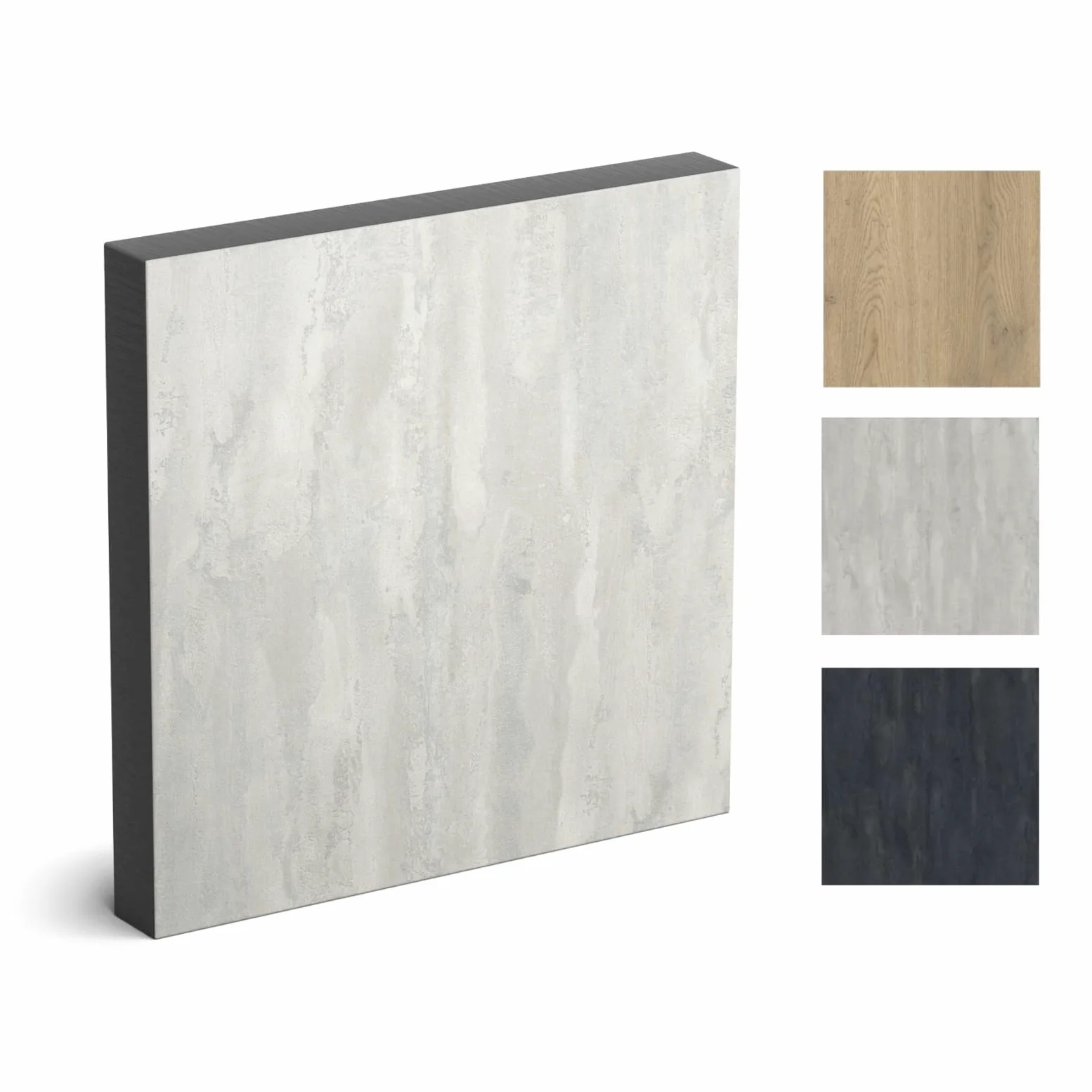 Płyty HPL 15 x 130 cm – 12 mm grubości (szary beton), trwałe, solidne, odporne na wilgoć, płyty pełnordzeniowe, blat roboczy