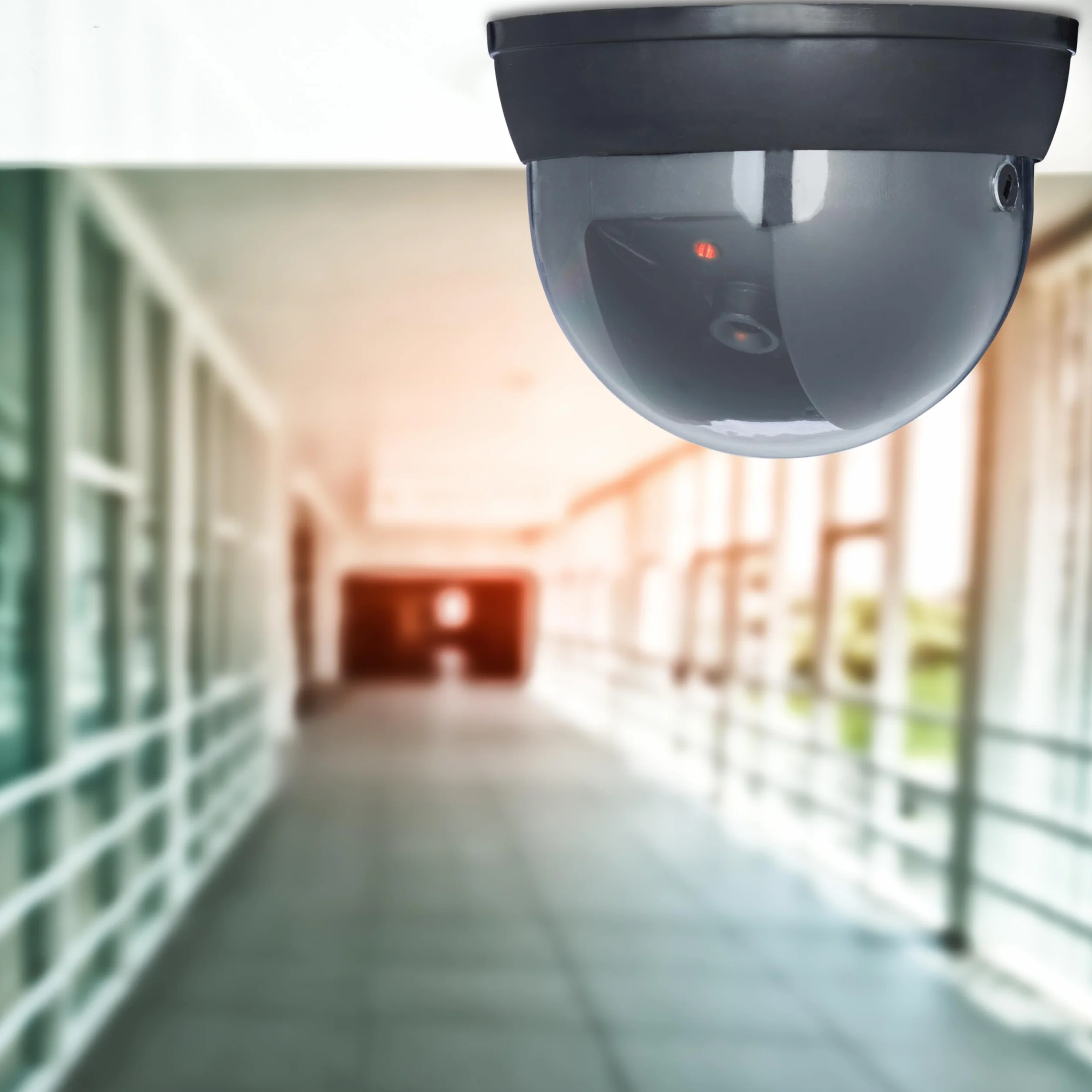 Relaxdays Atrapa kamery, zestaw 3 sztuk, migające diody LED, do wewnątrz i na zewnątrz, zasilanie bateryjne, kamera monitorująca Dummy, czarna