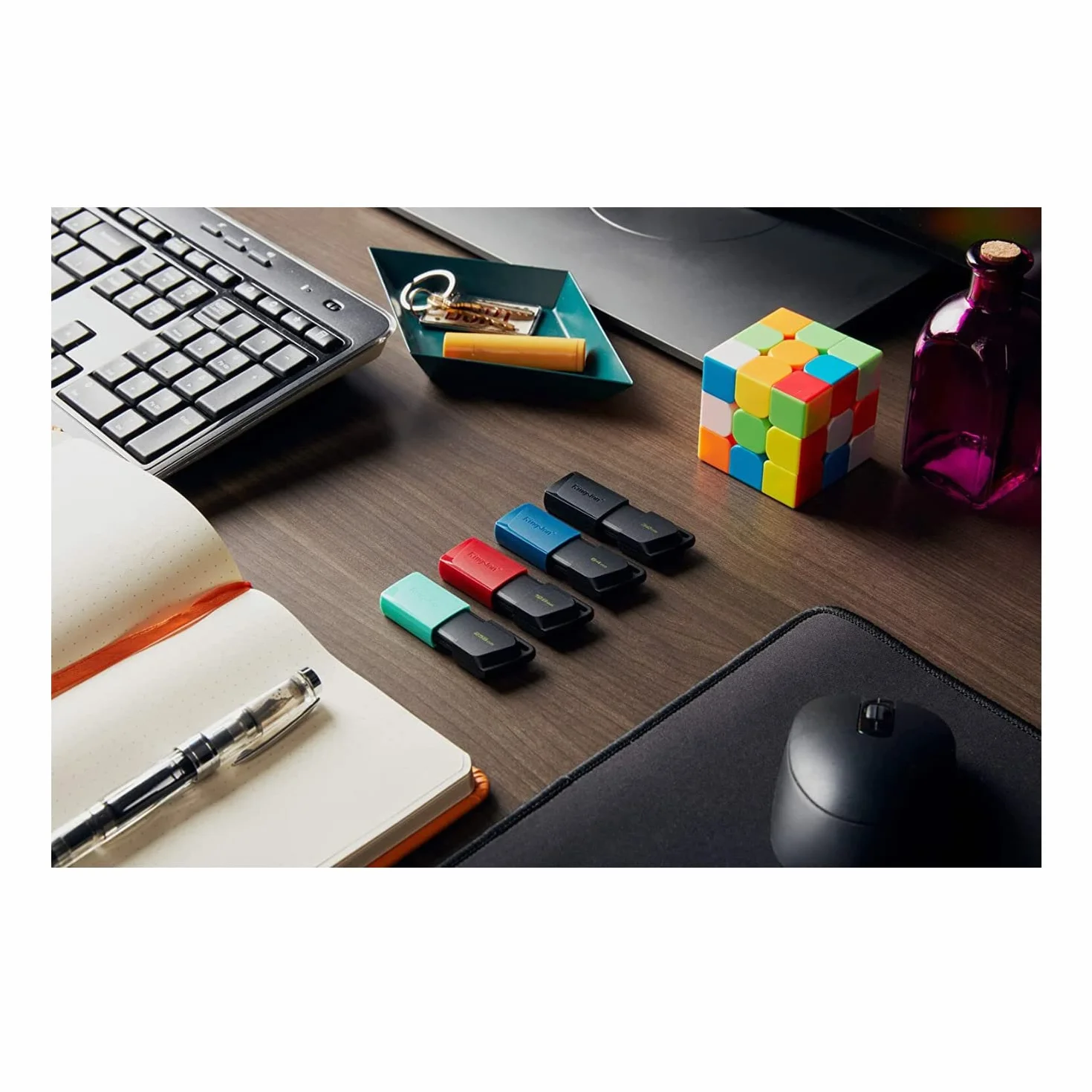 Kingston Datatraveler Exodia DTXM/64GB Pendrive, Czarny, 64GB