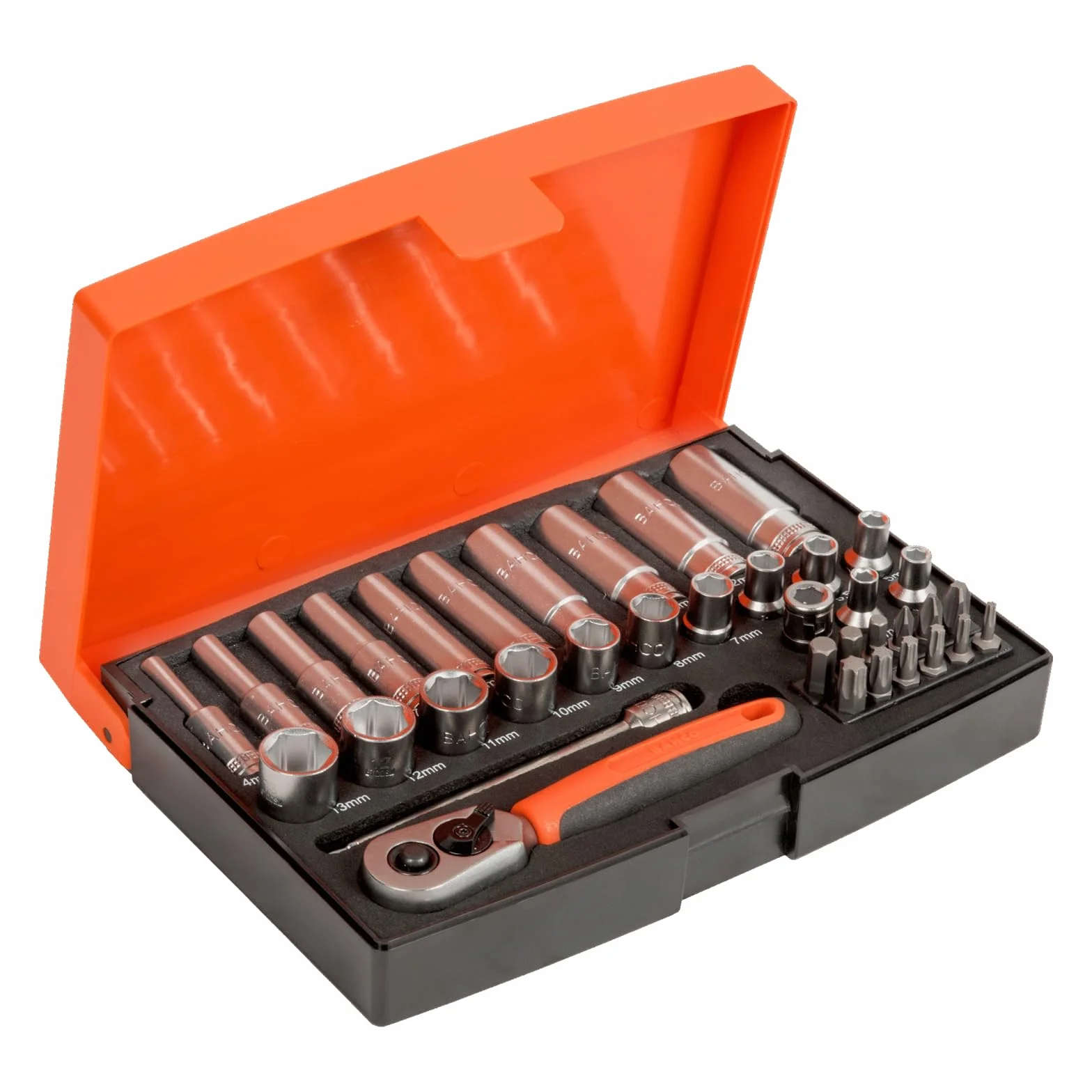 Juego Vasos 1/4" Largos 25Pzs