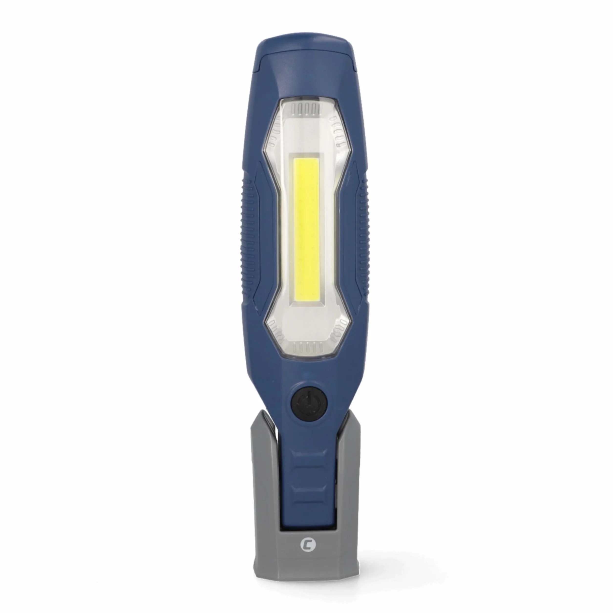 cartrend Lampa warsztatowa LED, wysoka jasność, 600 lumenów, światło powierzchniowe, akumulator 2600 mAh, trzy tryby oświetlenia, hak obrotowy 360°, wytrzymała obudowa ABS