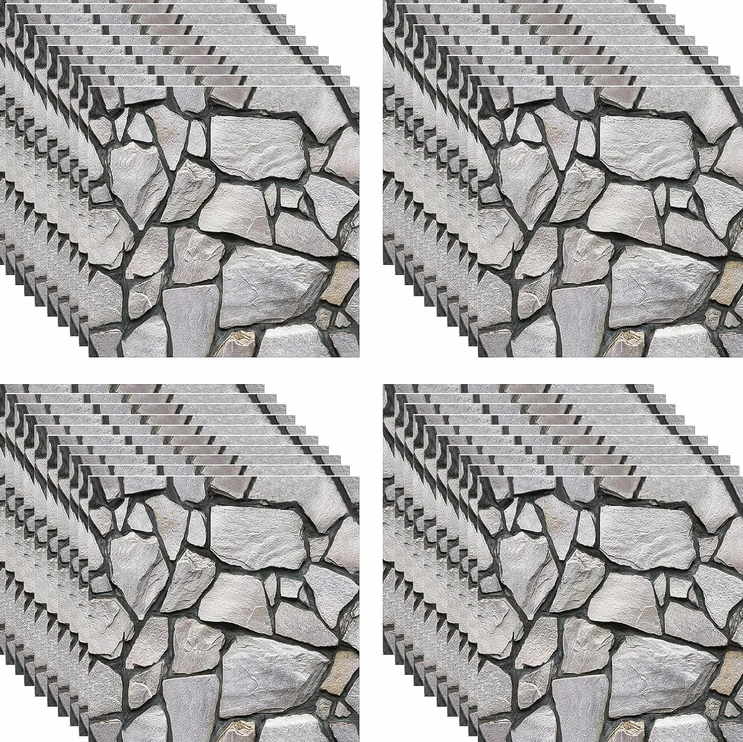 30 sztuk samoprzylepnych paneli ściennych 3D, 30 × 30 cm, samoprzylepne tapety, panele ścienne, tapety z kamienia, panele ścienne 3D, okładziny ścienne o wyglądzie kamienia, do wnętrz, wodoodporne