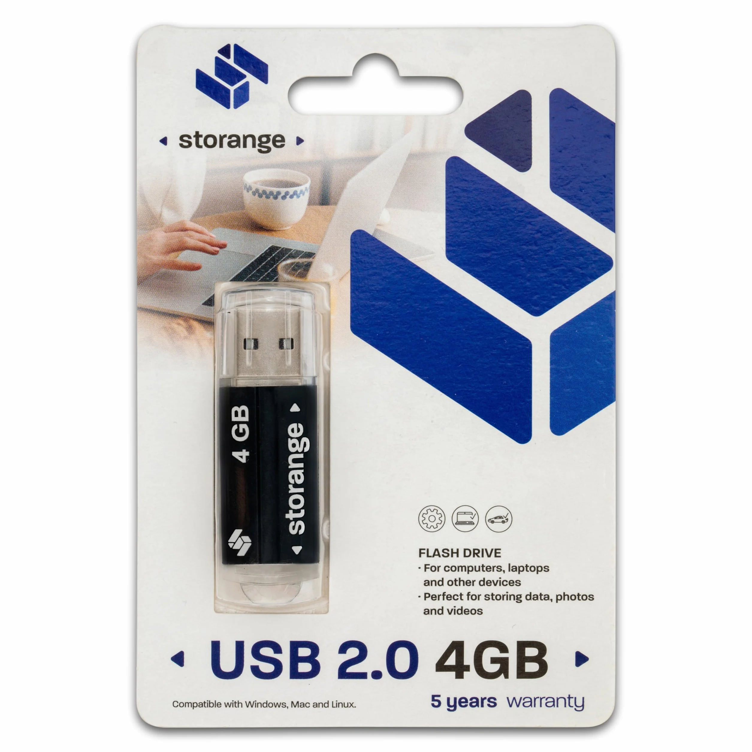 Pamięć USB 4 GB 2.0 Basic czarna