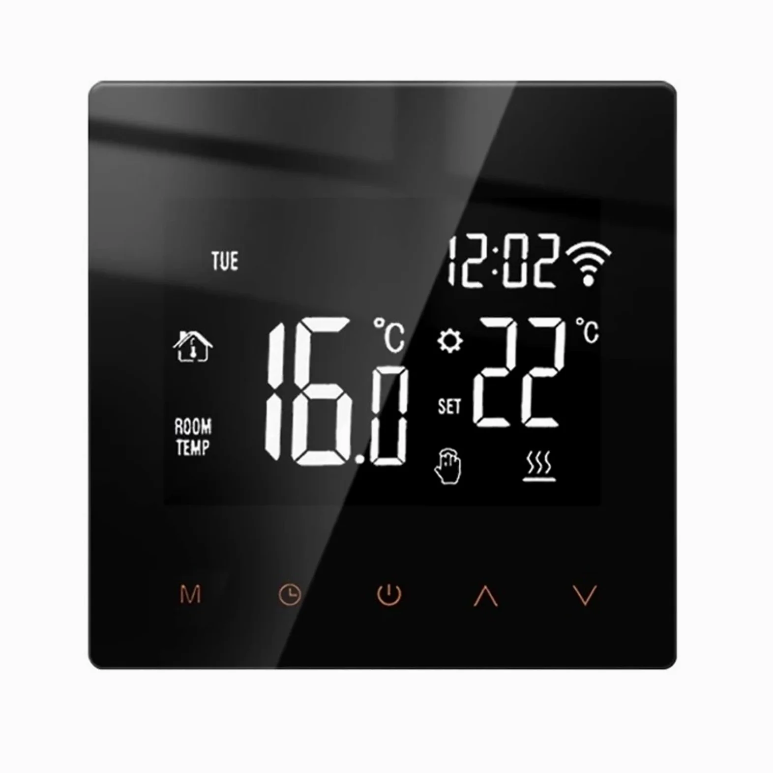 WiFi Inteligentny Termostat, Ogrzewanie Elektryczne Kocioł Gazowy Wody Regulator Temperatury Pracy OszczęDza Energię I Koszty Ogrzewania(WiFi Water Heating)