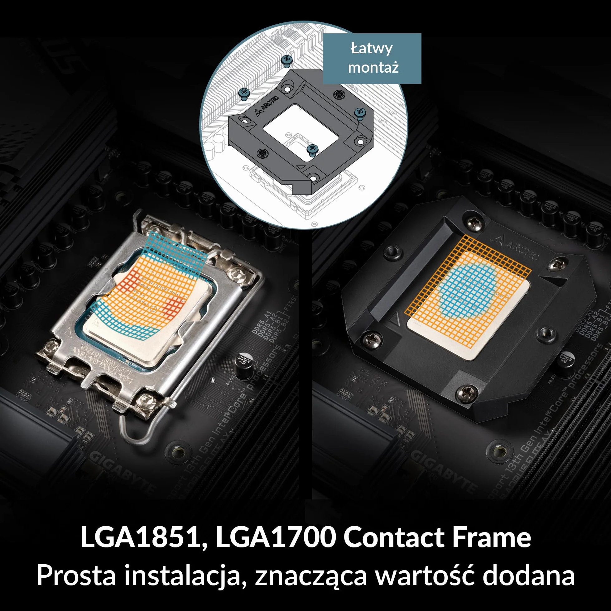 ARCTIC Liquid Freezer III 240 A-RGB - Chłodzenie wodne PC, All-in-One CPU AIO Water Cooler, kompatybilny z Intel i AMD, wydajna pompa sterowana PWM, wentylator: 200-1800 rpm, ramka kontaktowa LGA1851