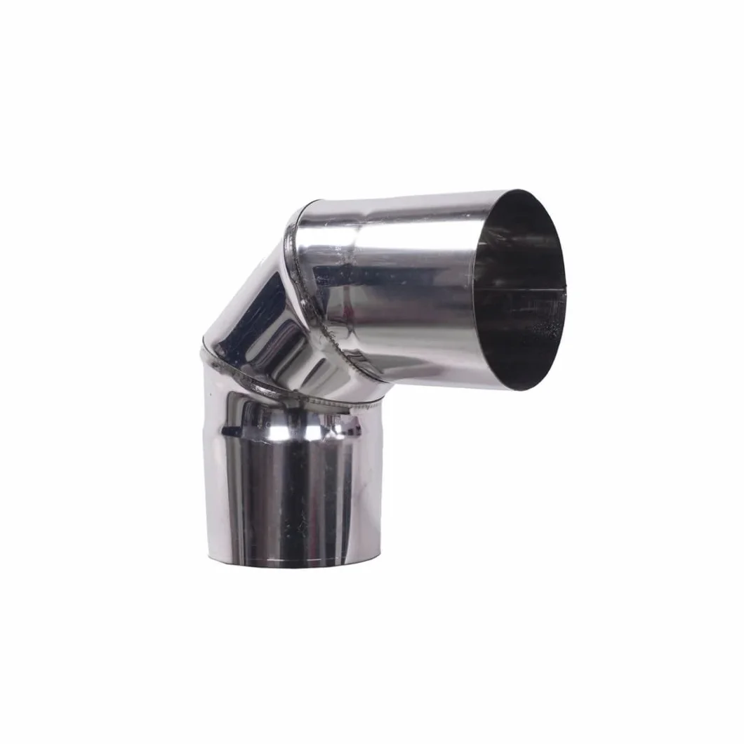 Rura wydechowa do pieca na pellet ze stali nierdzewnej 80mm AISI 304 2m