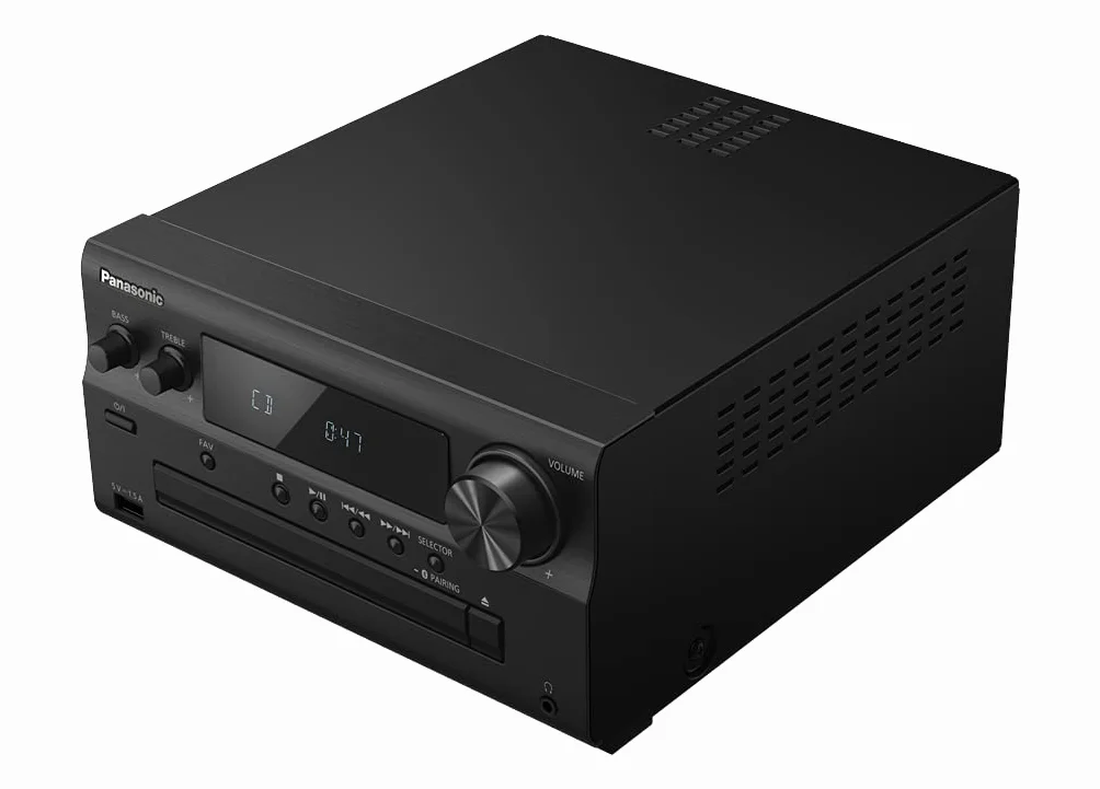 Panasonic SC-PMX802E-K Mikro-Urządzenie Stereo, Czarny, 120 W